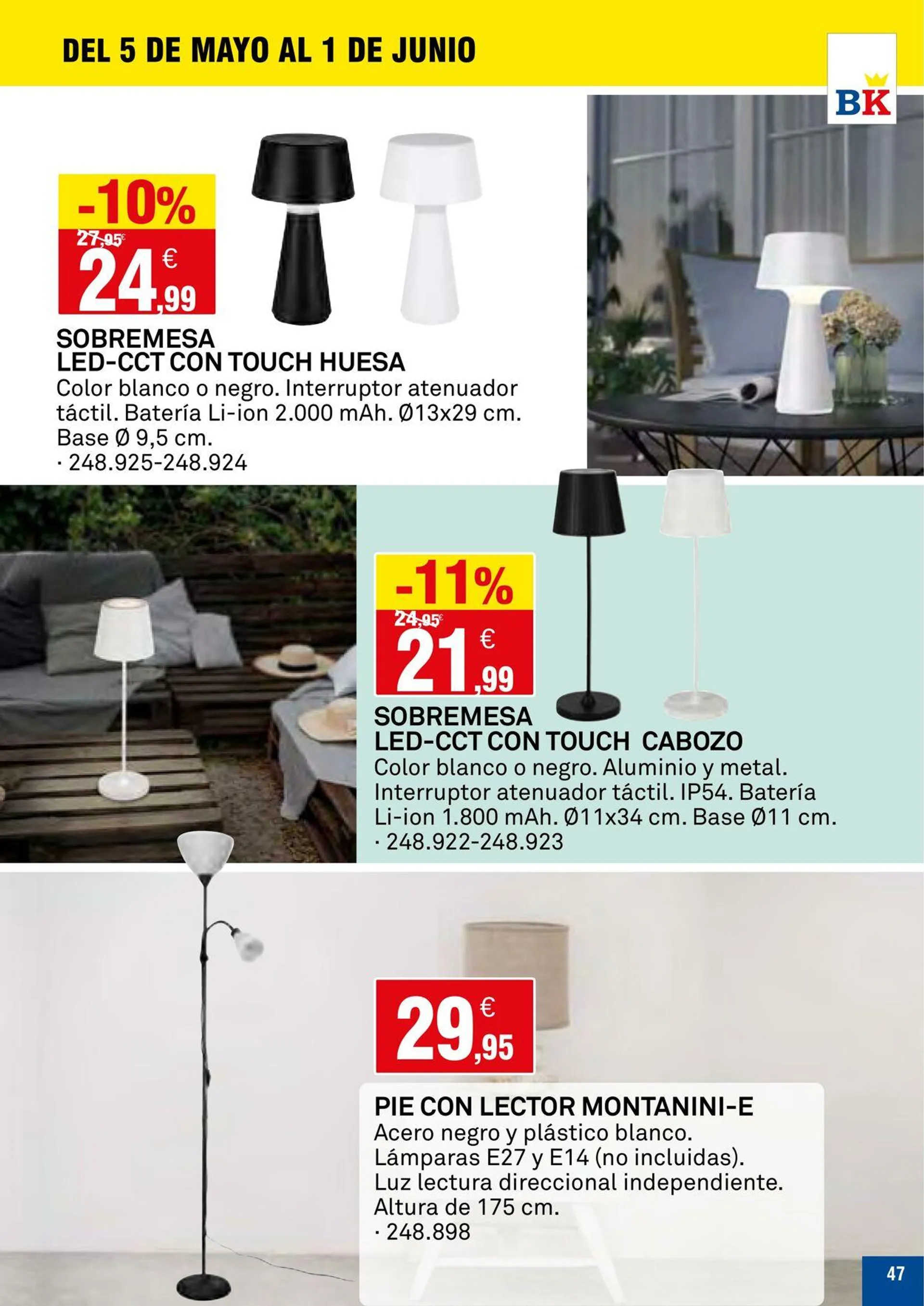 Catálogo de Bricoking Oferta actual 26 de mayo al 9 de junio 2025 - Página 47