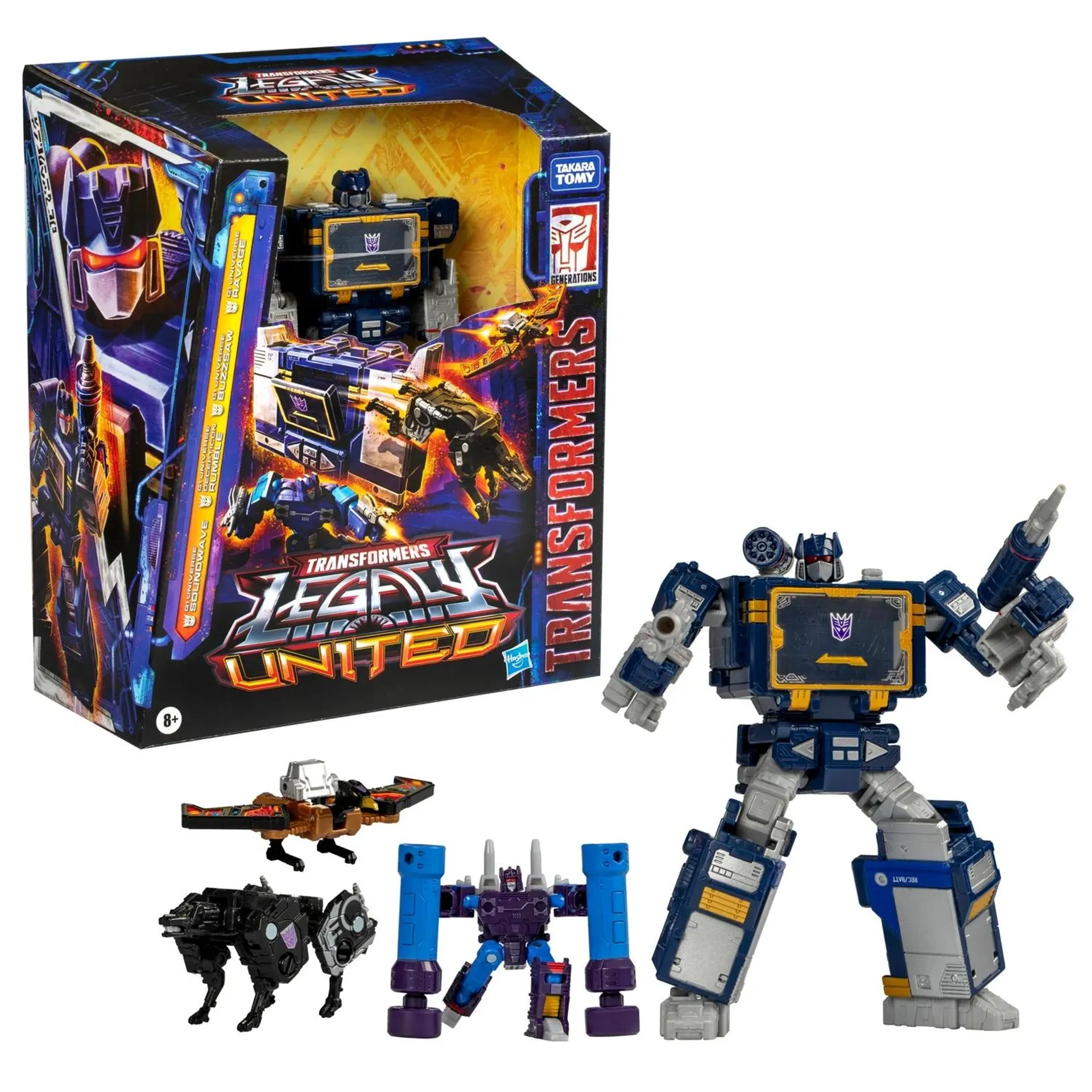 Transformers Legacy United Voyager Class G1 Universe Soundwave Action Figure