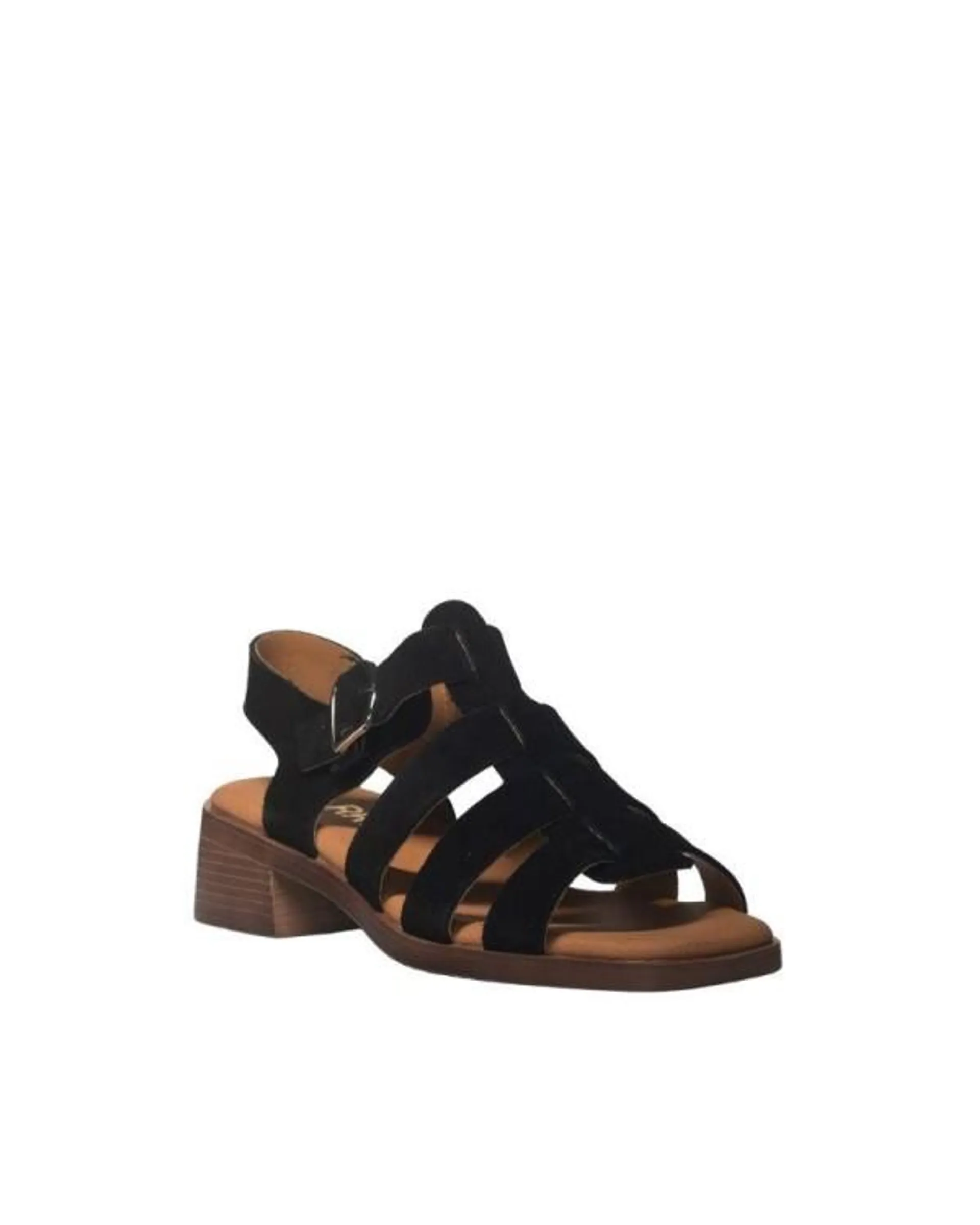 Sandalias Abiertas Mujer Negro BINKA 02