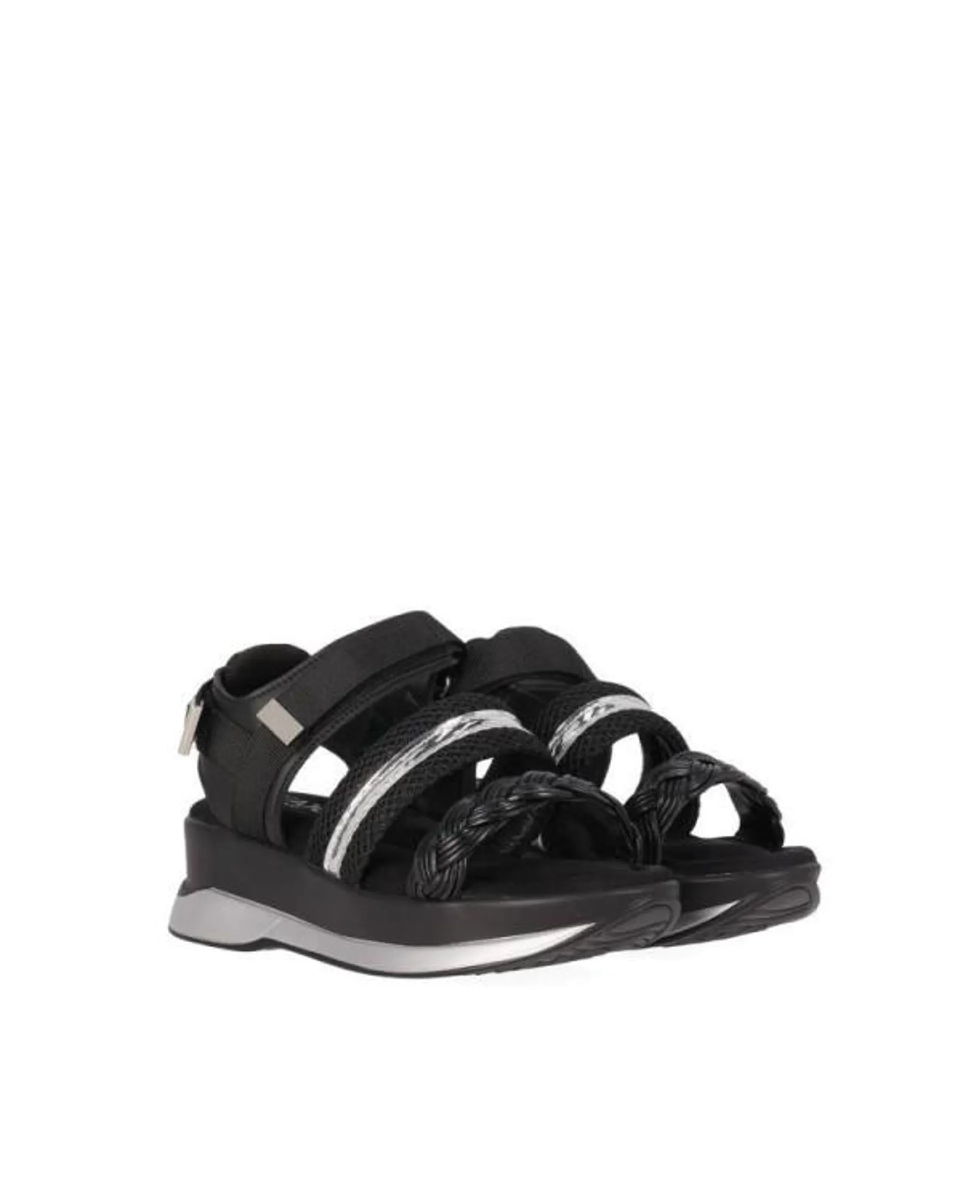 Sandalias Abiertas Mujer Negro NEW AGORA 28