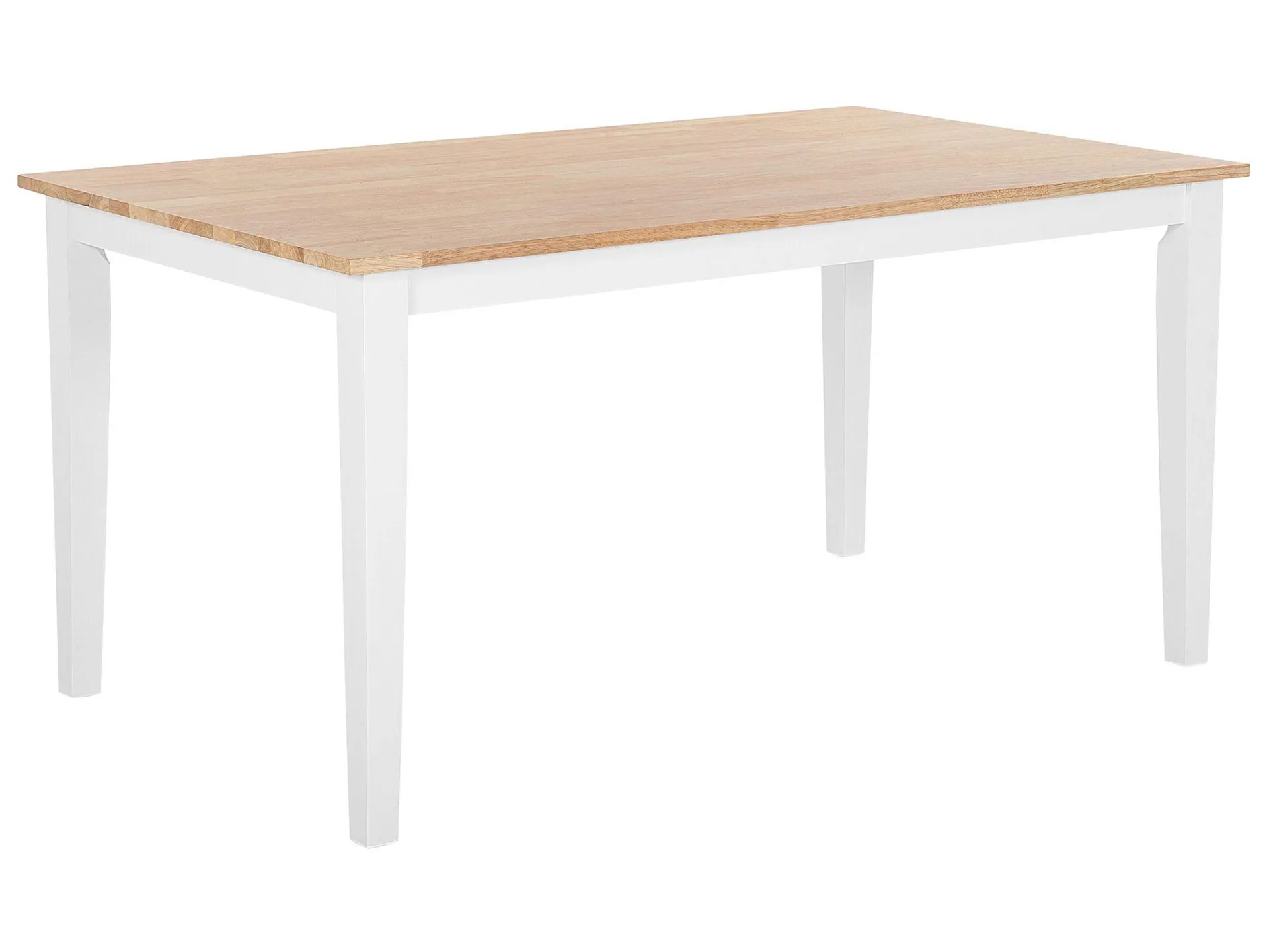 Mesa de comedor GEORGIA Blanco 150 cm 90 cm Madera