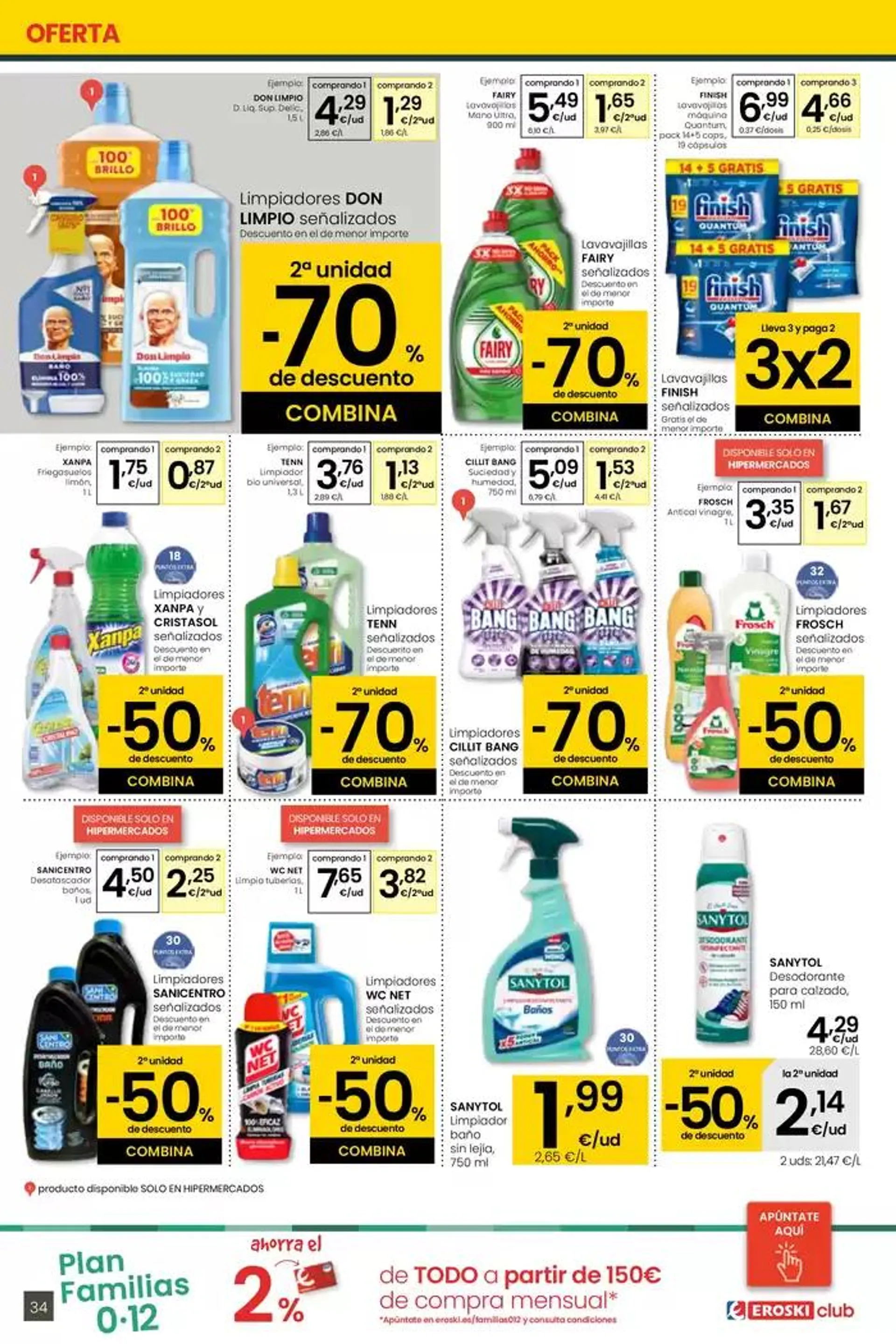 Catálogo de SUMA AHORRO HIPERMERCADOS EROSKI 2 de mayo al 13 de mayo 2025 - Página 34