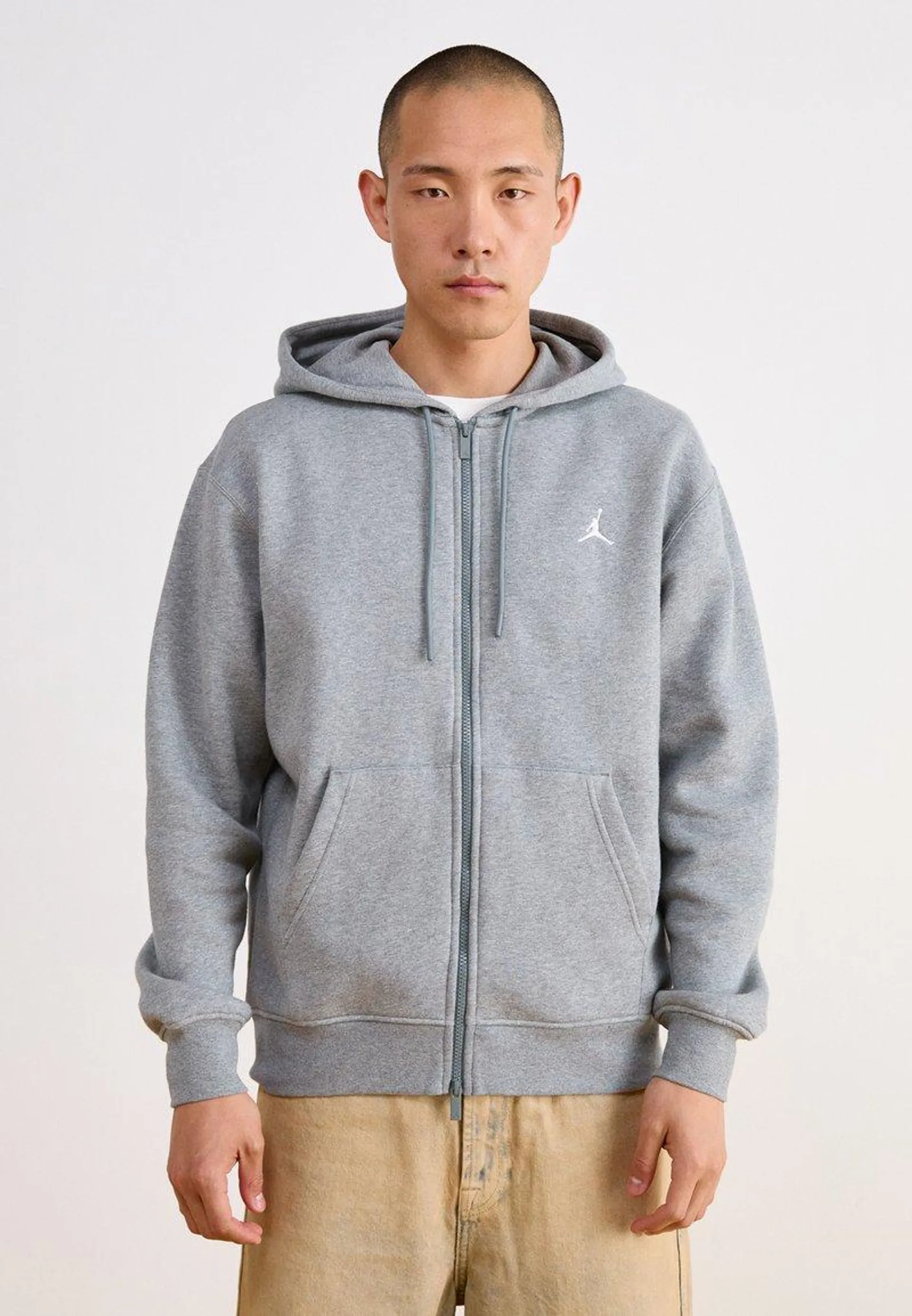 Zip-up sweatshirt - grau