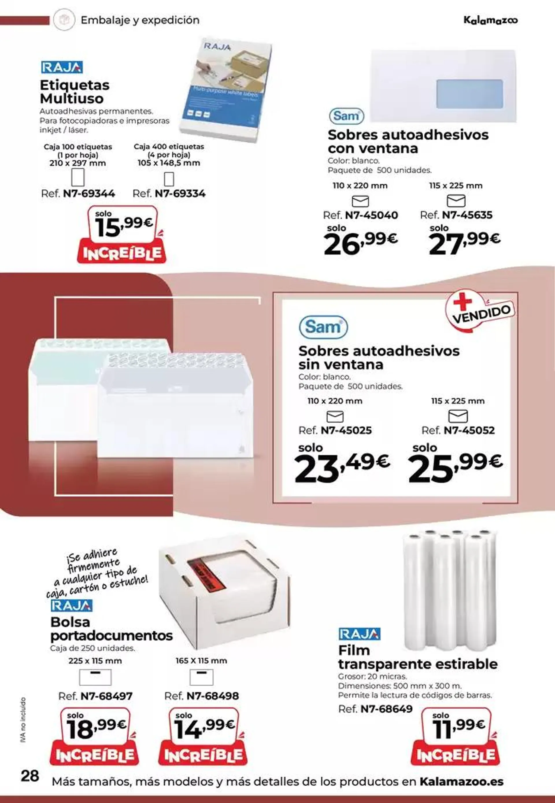 Catálogo de Staples Kalamazoo Promociones Especiales 27 de marzo al 30 de abril 2025 - Página 28