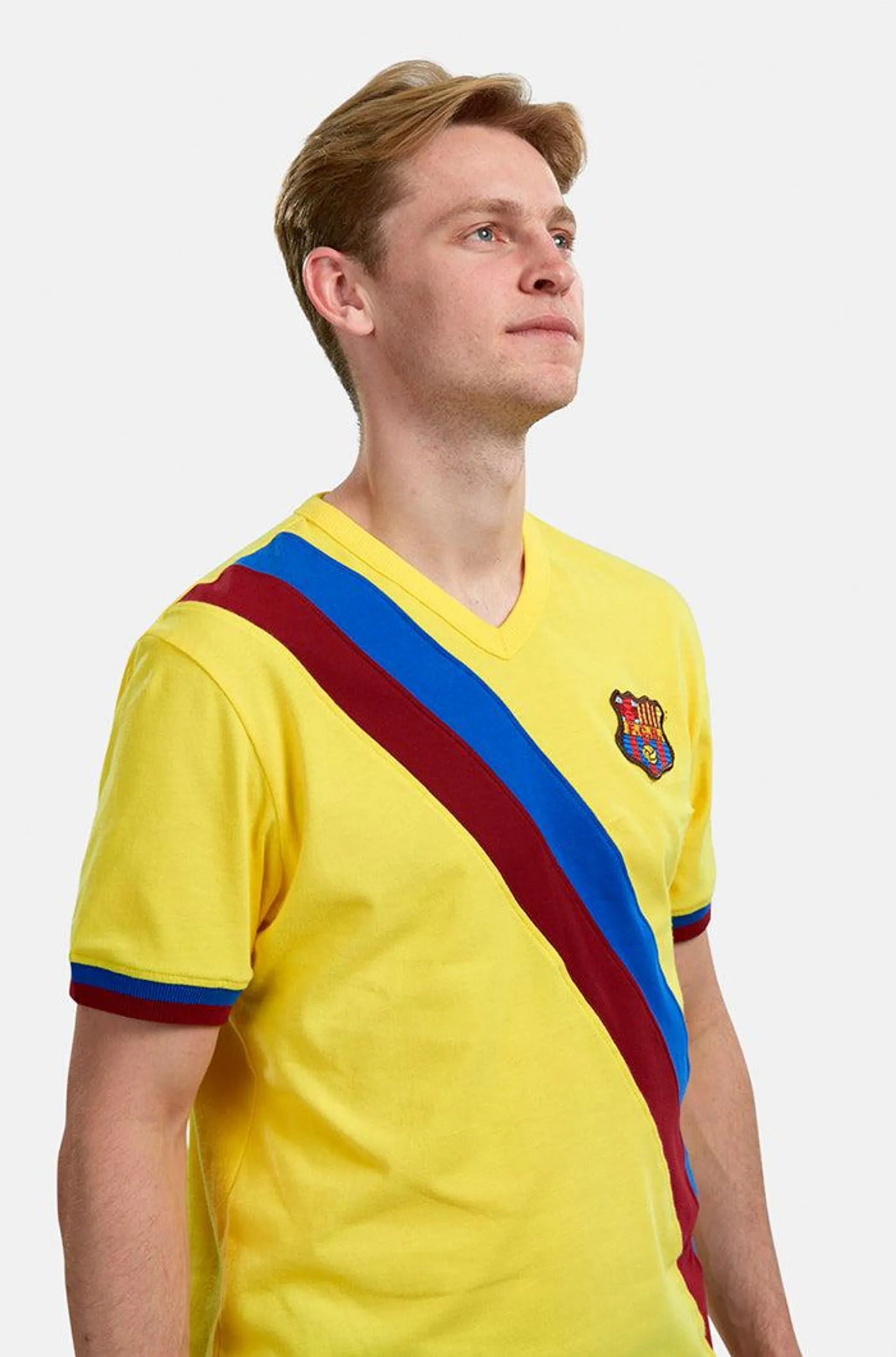 Camiseta 2ª Equipación Johan Cruyff FC Barcelona 1974-75