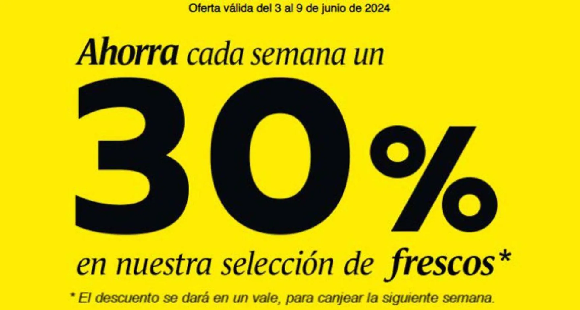 Ahorra cada semana un 30% - 1