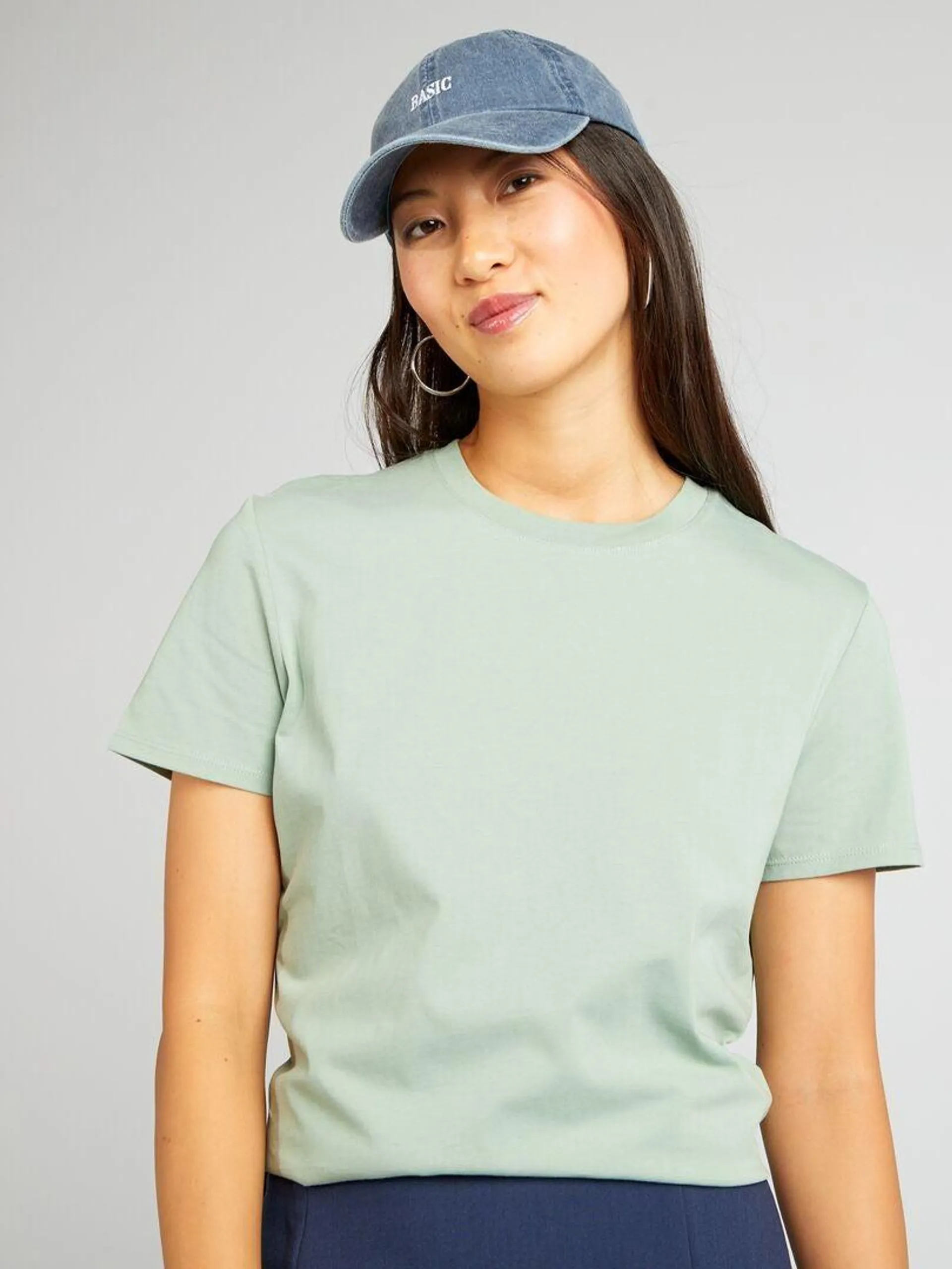 Camiseta lisa de punto - VERDE