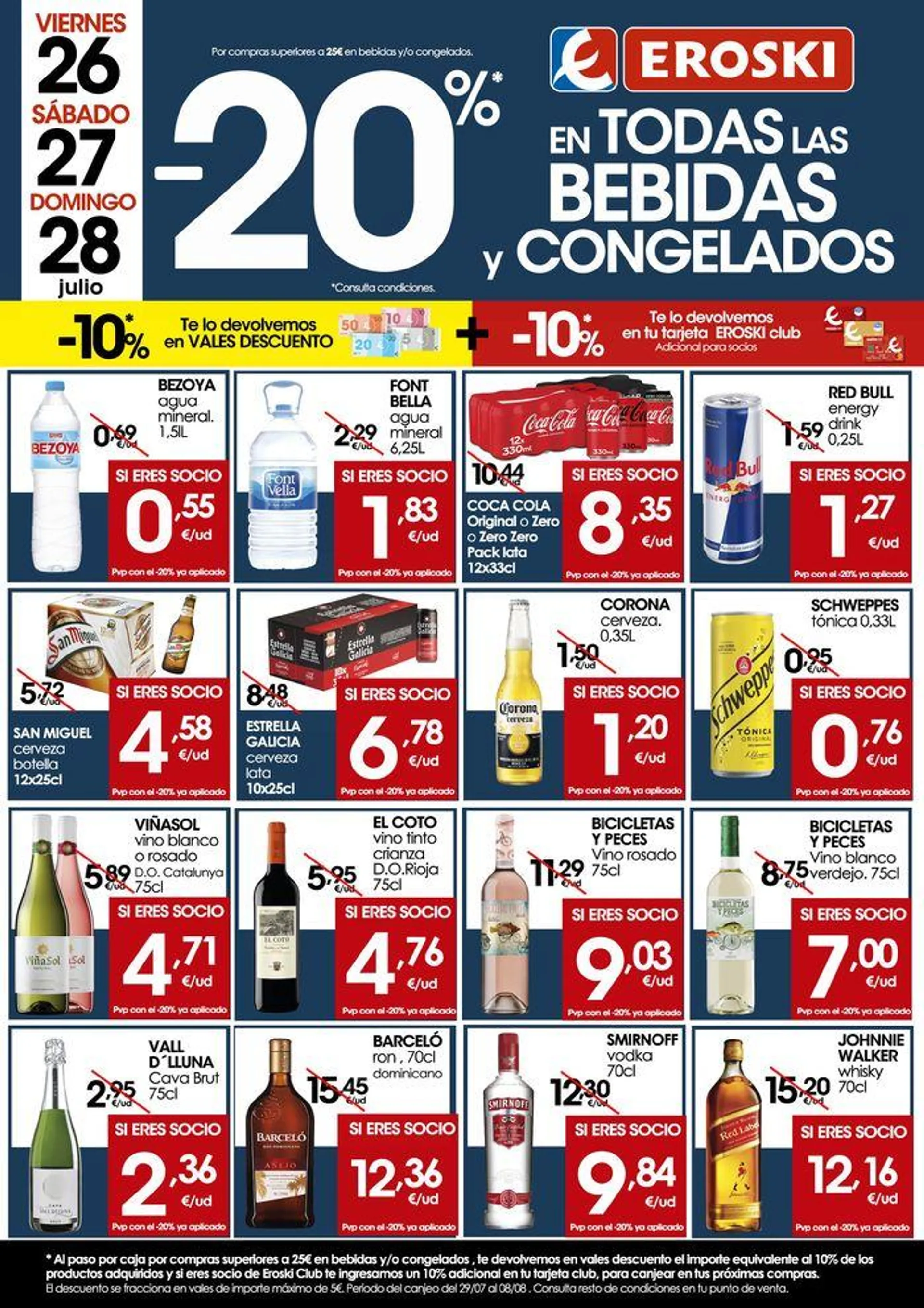 -20% en TODAS las BEBIDAS y CONGELADOS - 1