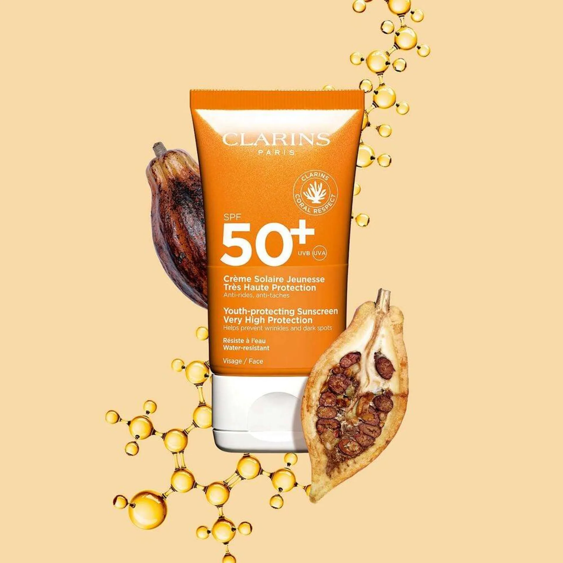 Crema Solar Antiedad Muy Alta Protección SPF50+