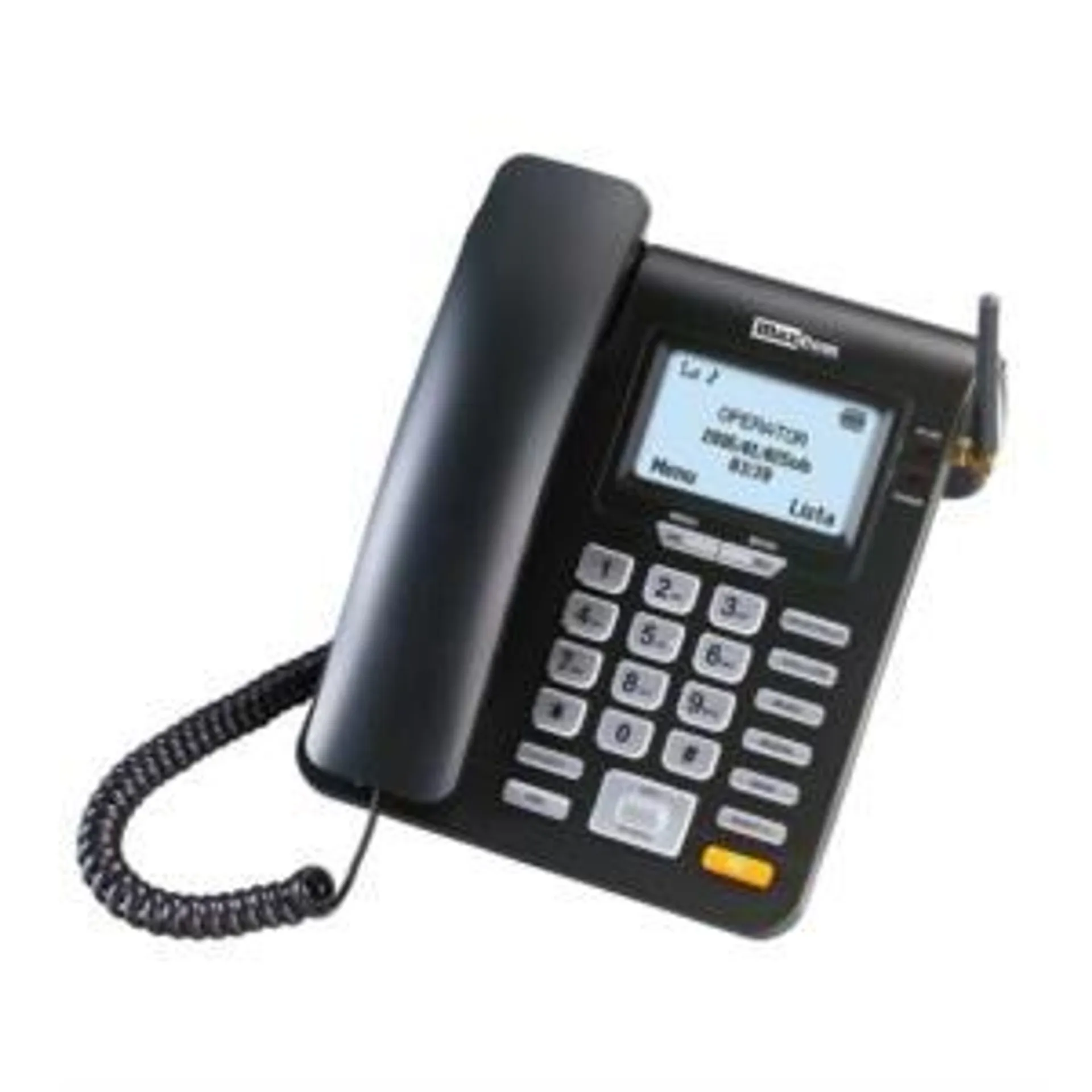 TELEFONO SOBREMESA MAXCOM MM28D 2G SIM BLACK