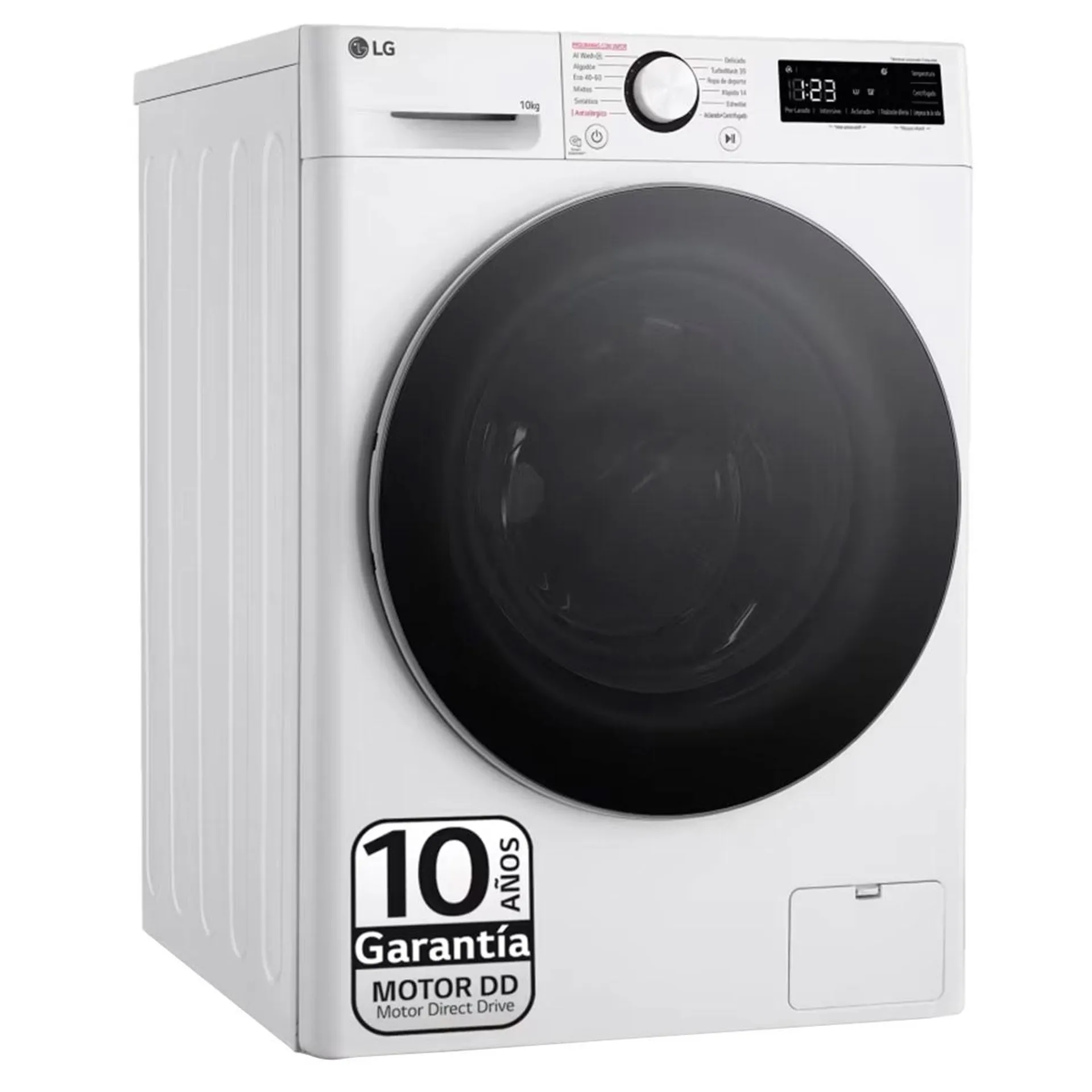 LAVADORA LG SERIE 600 F4WR6010A1W A - 10kg - 1400rpm