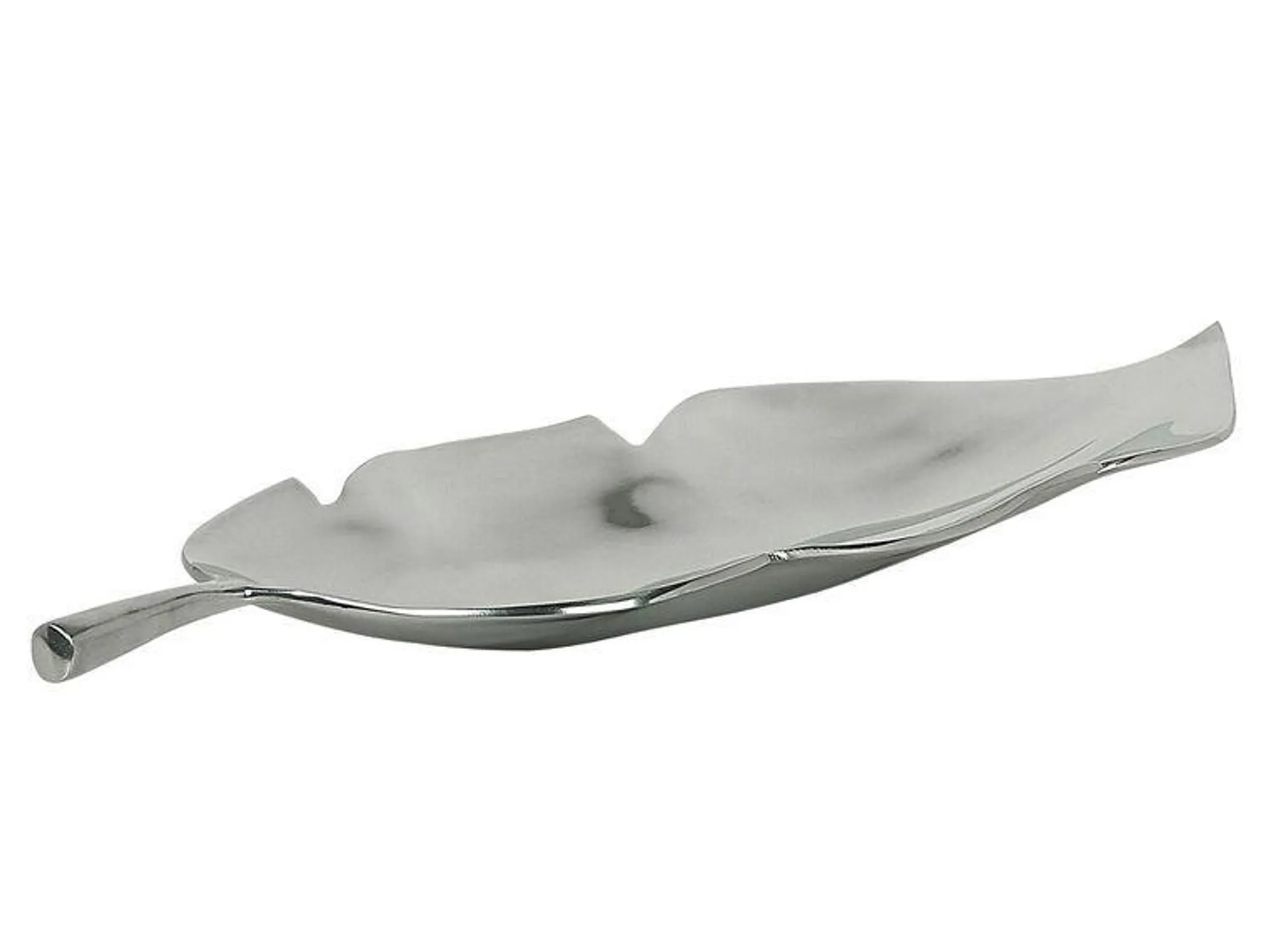 Plato decorativo plateado 49 cm AMRUS