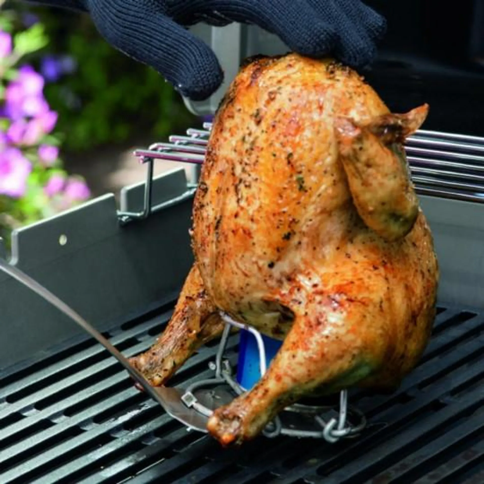 WEBER SOPORTE PARA POLLOS