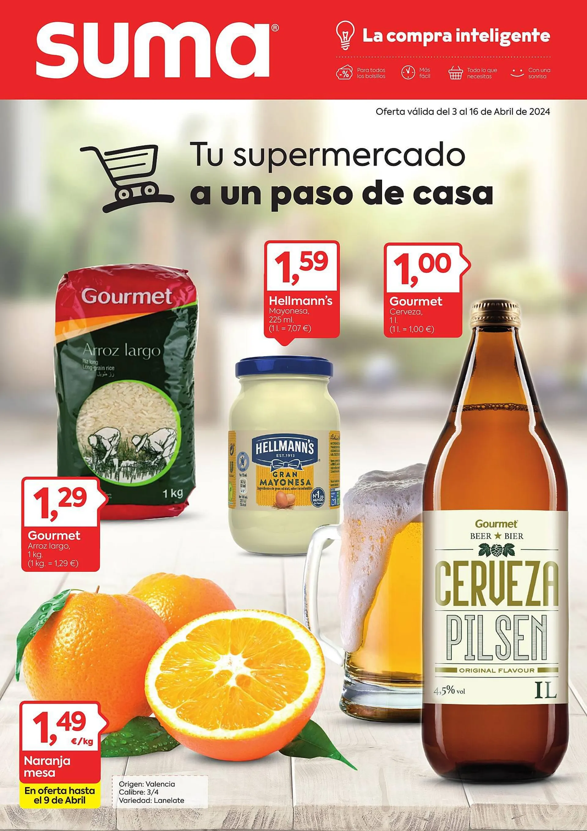 Catálogo de Folleto Suma Supermercados 3 de abril al 16 de abril 2024 - Página 