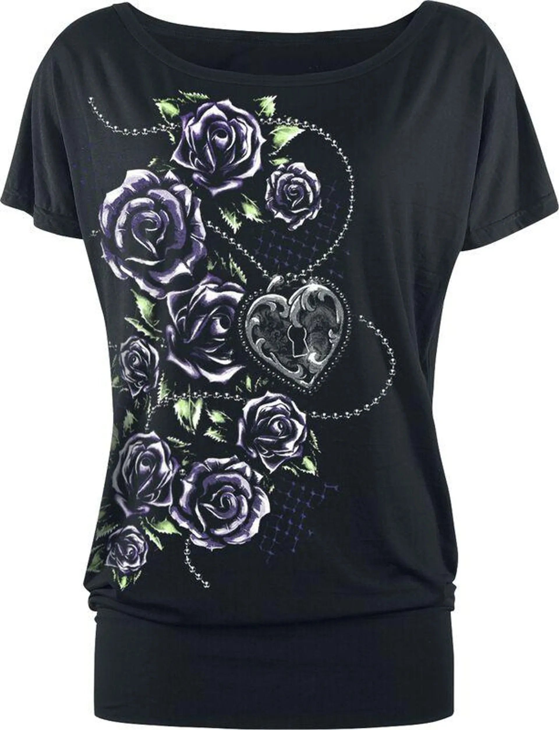 Camiseta Negro de Gothicana by EMP