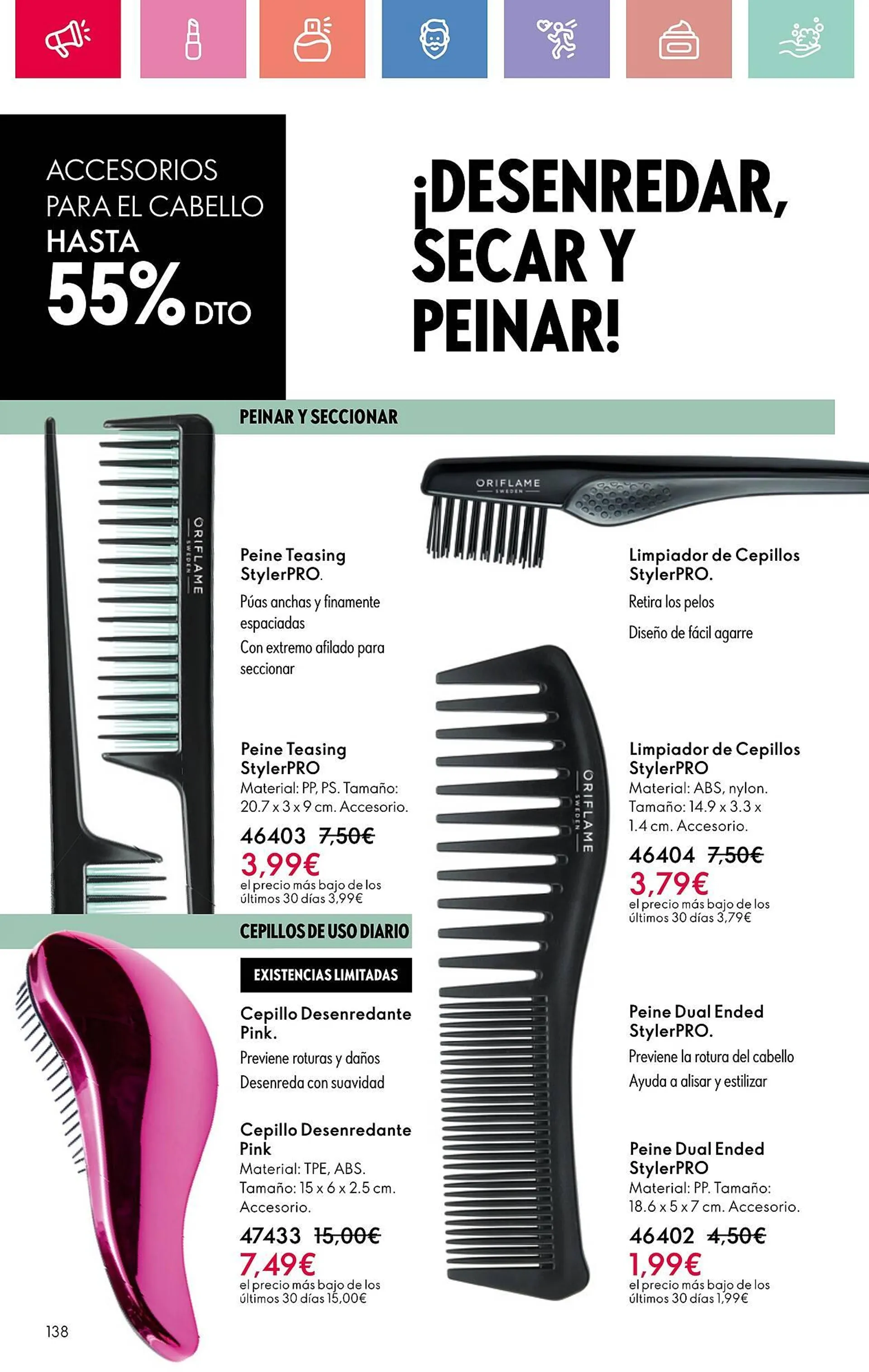 Catálogo de Folleto Oriflame 20 de abril al 20 de mayo 2025 - Página 138