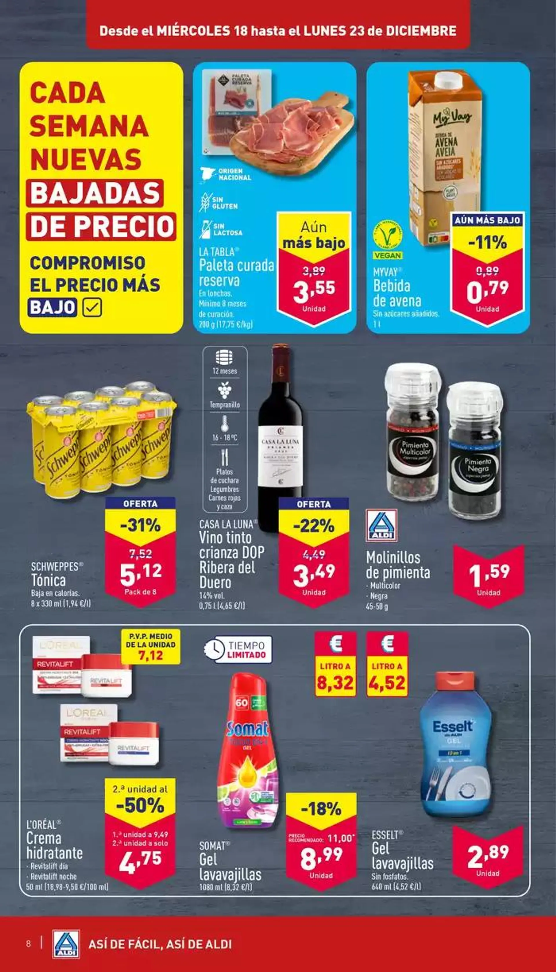 Catálogo de Así de fácil, así de Aldi 18 de diciembre al 23 de diciembre 2024 - Página 8