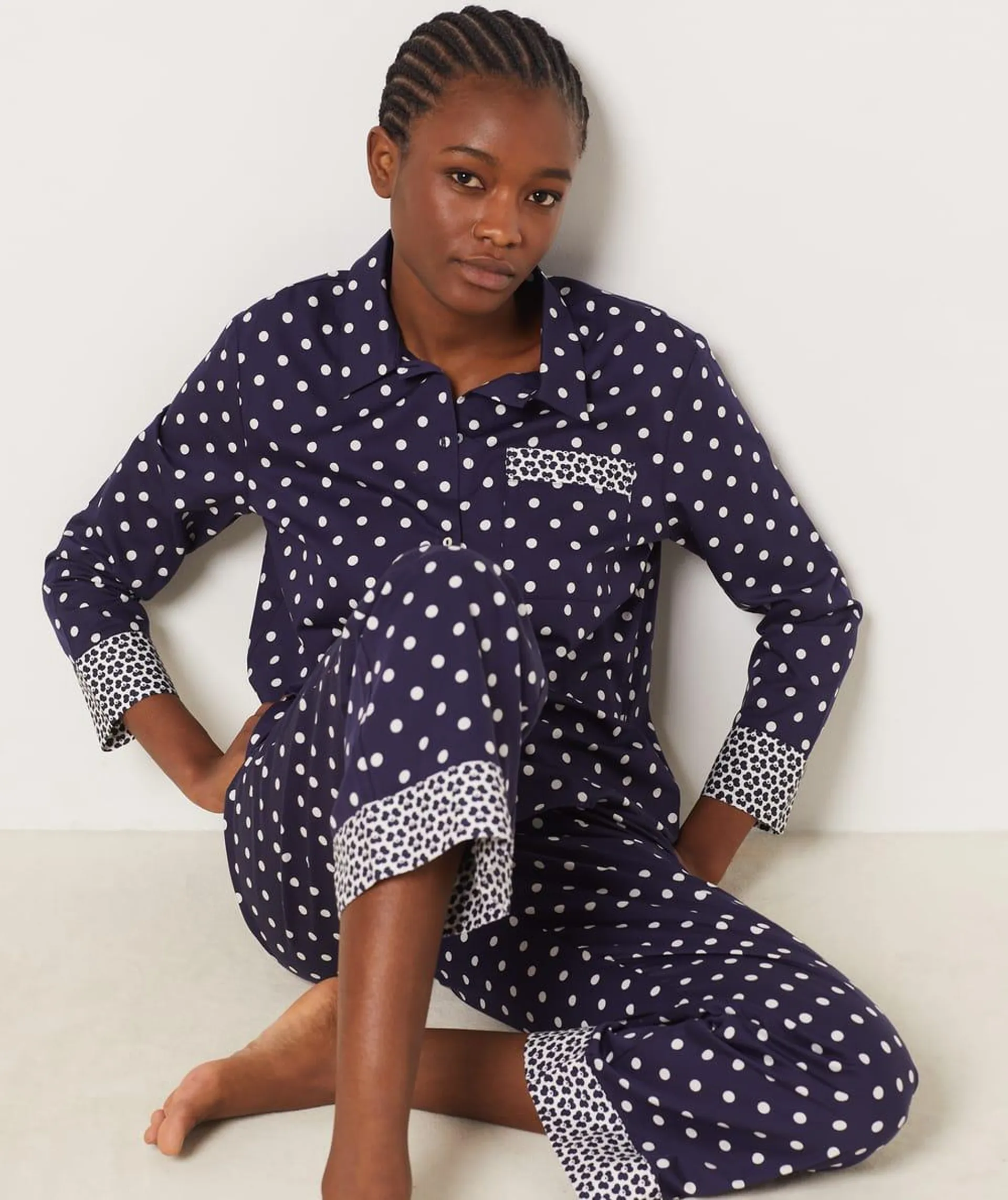 Camisa pijama estampada