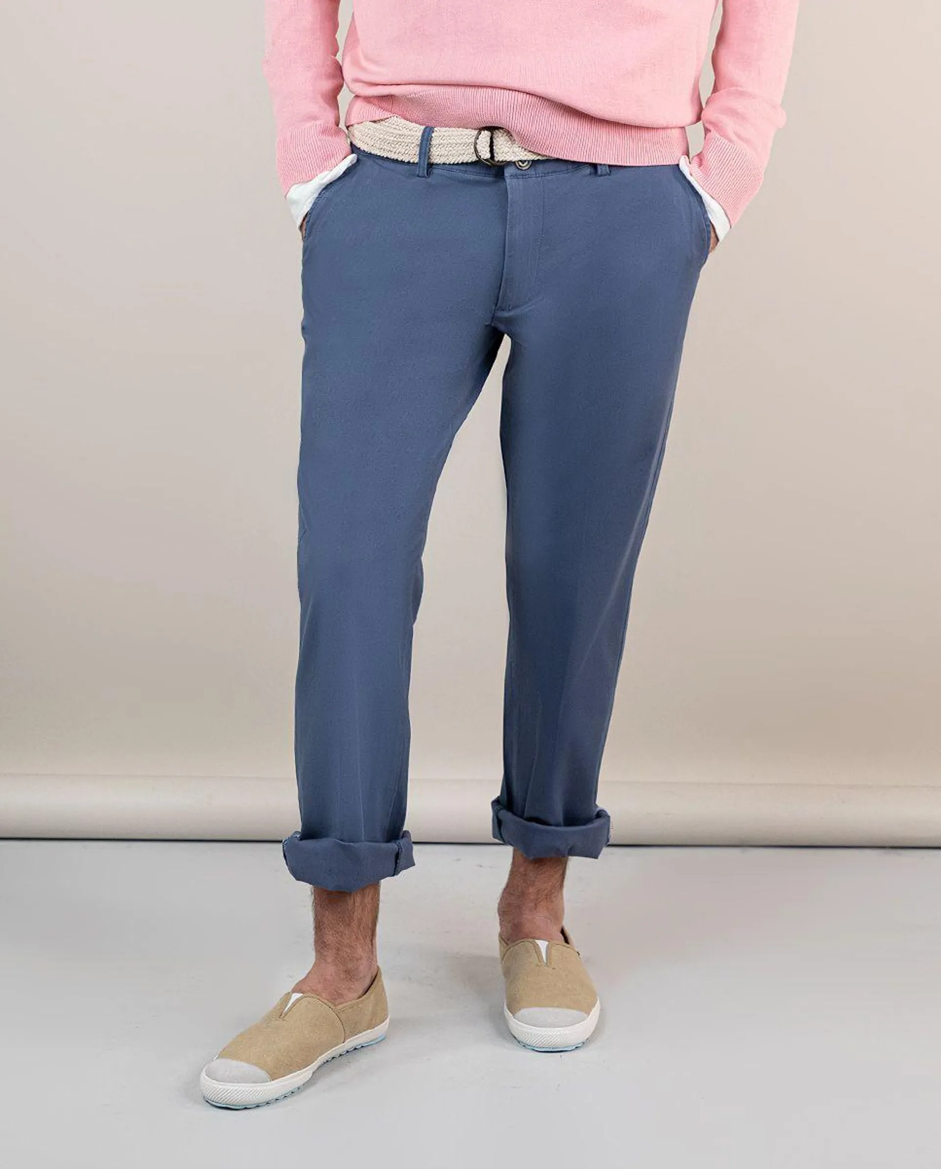 Pantalón Chino Verano Marino