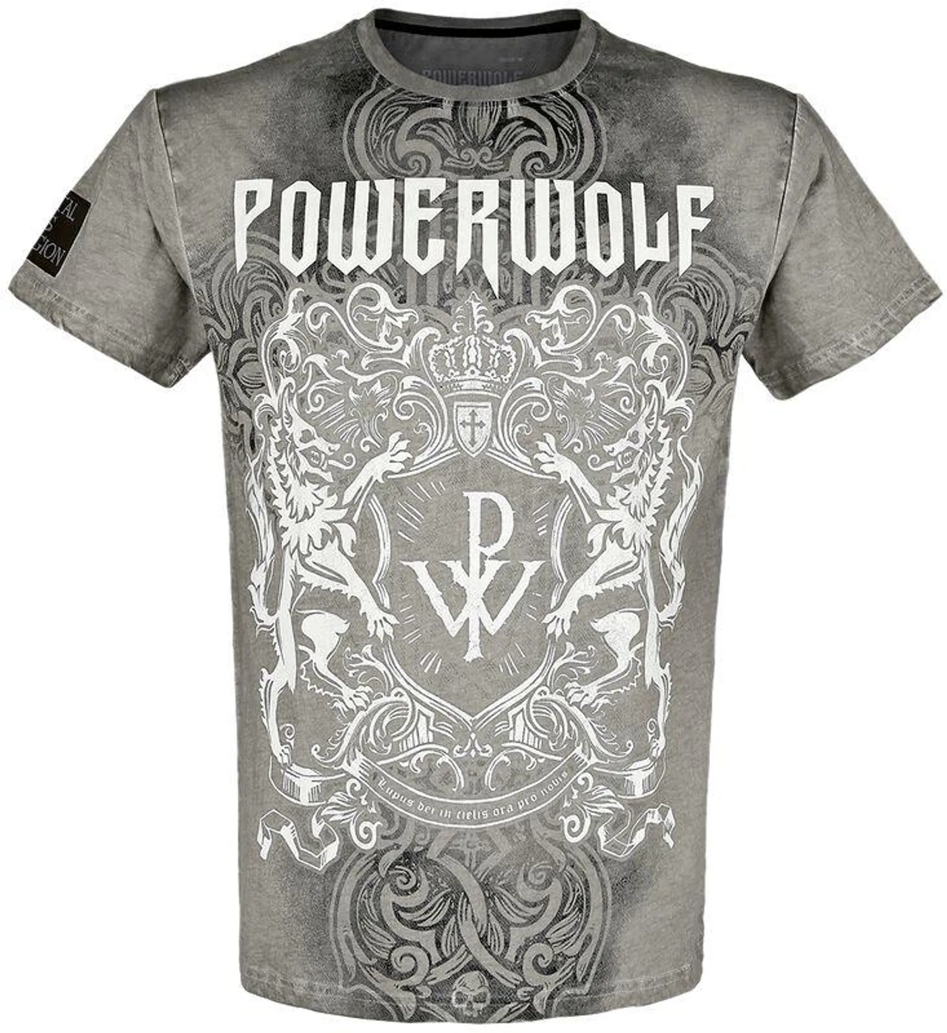 "EMP Signature Collection" Camiseta Gris de Powerwolf