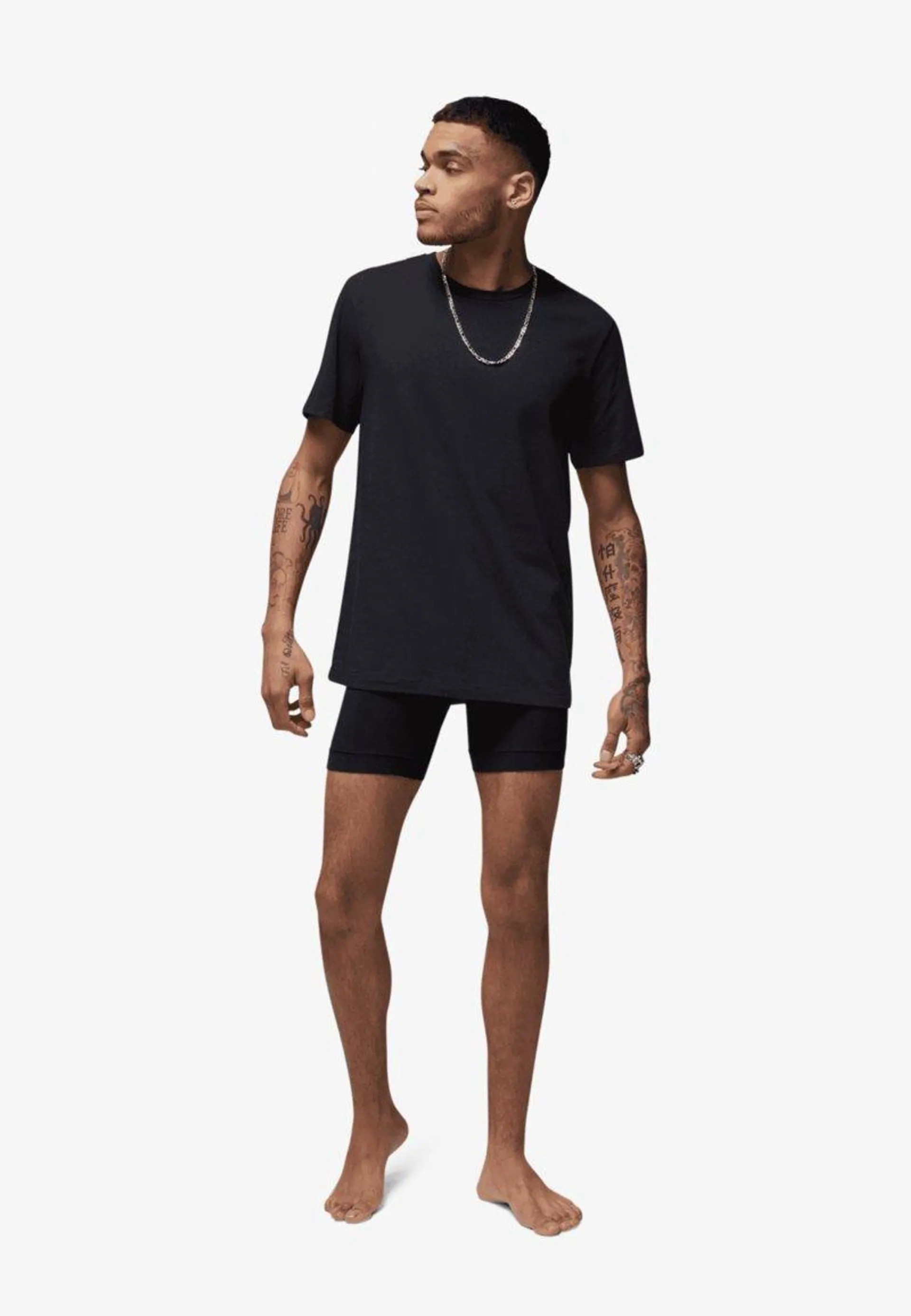 FLIGHT BASE TEE 2 PACK - Camiseta básica - black