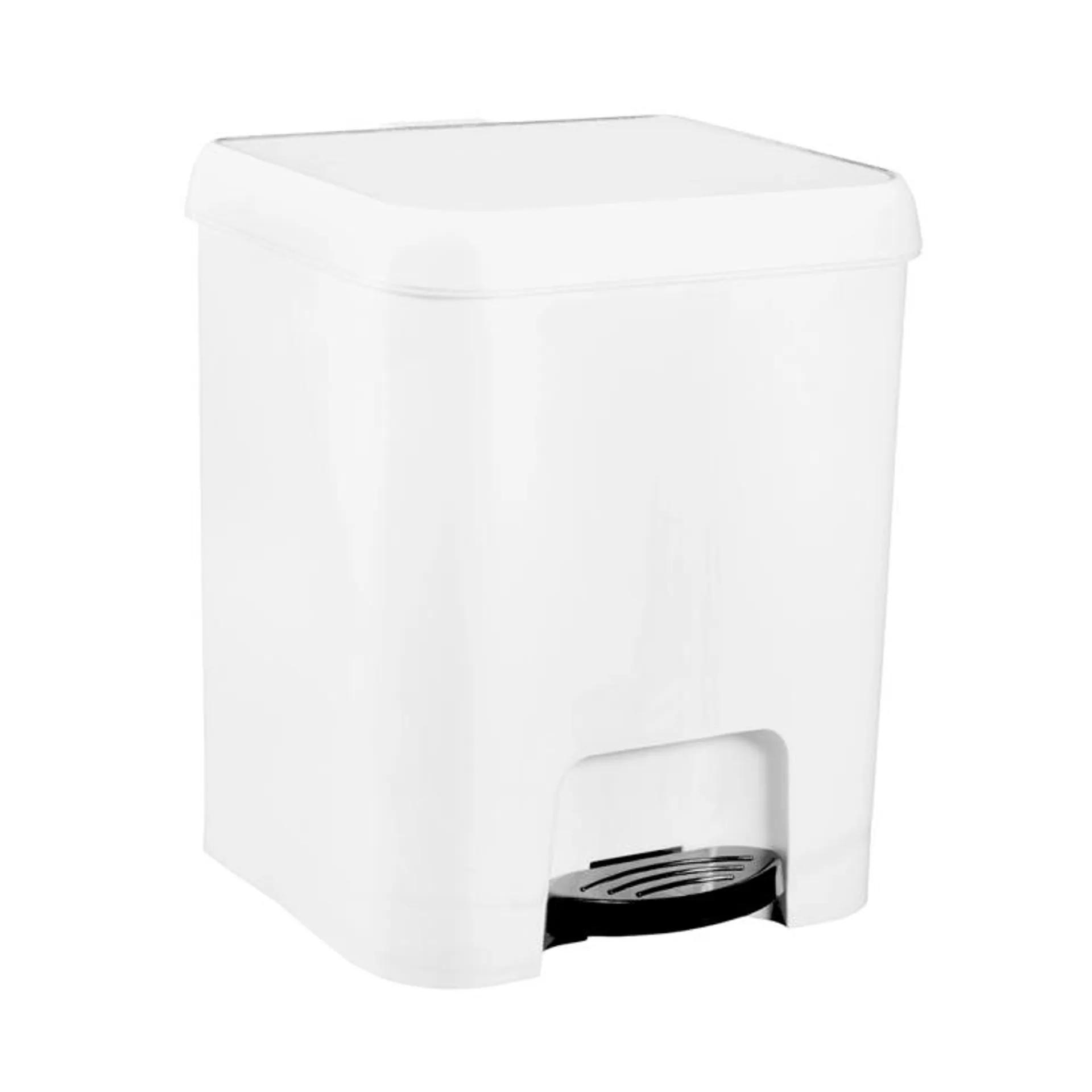 cubo pedal blanco 7l, ud