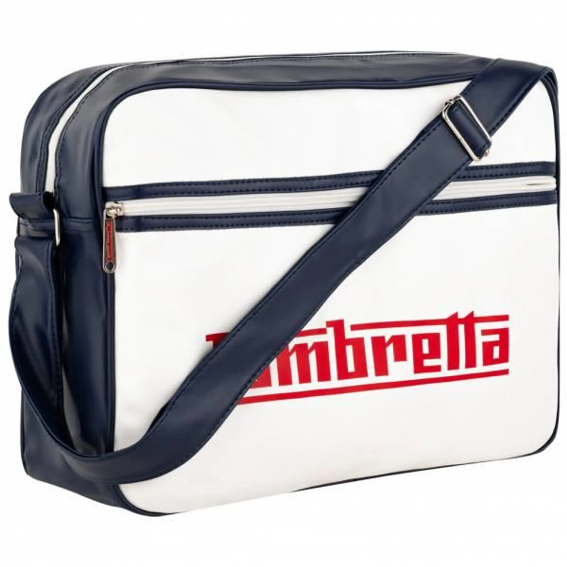 Lambretta Logo Bolsa de vuelo T20075-NVY/WHT