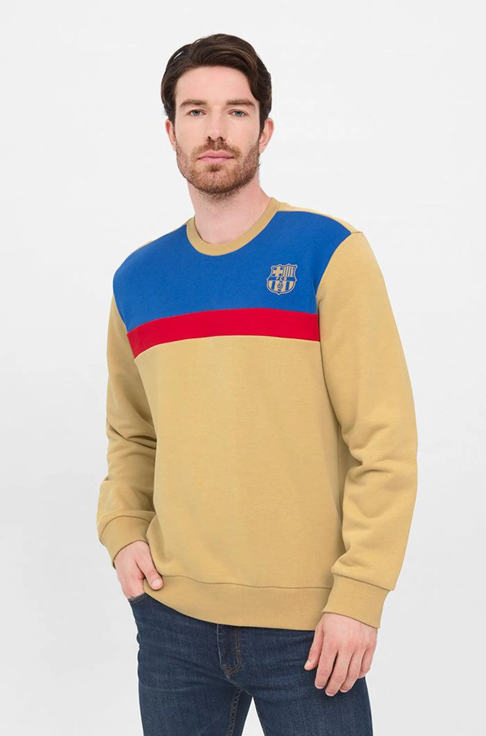 Sudadera Color Block Barça