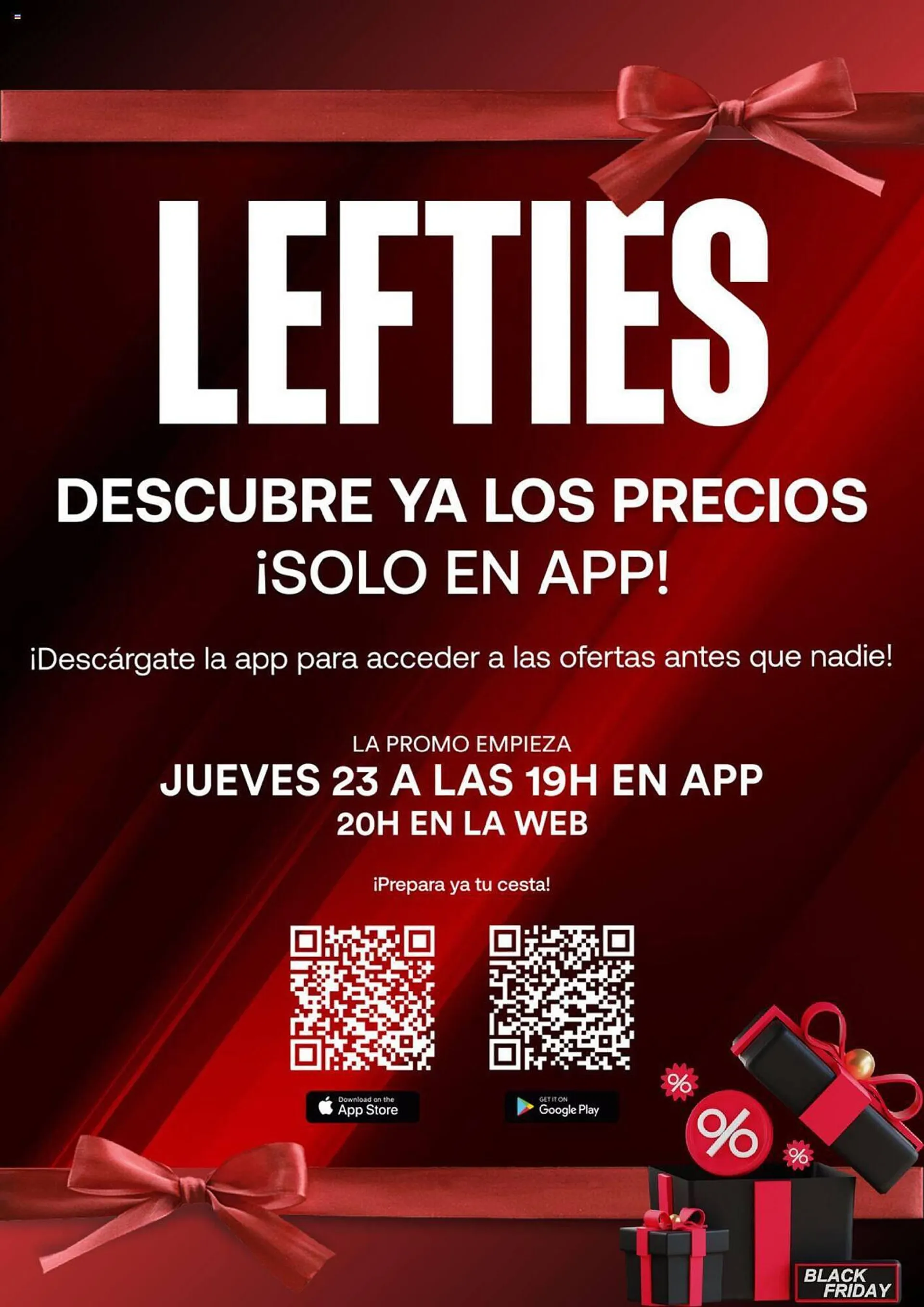 Folleto Lefties - 1