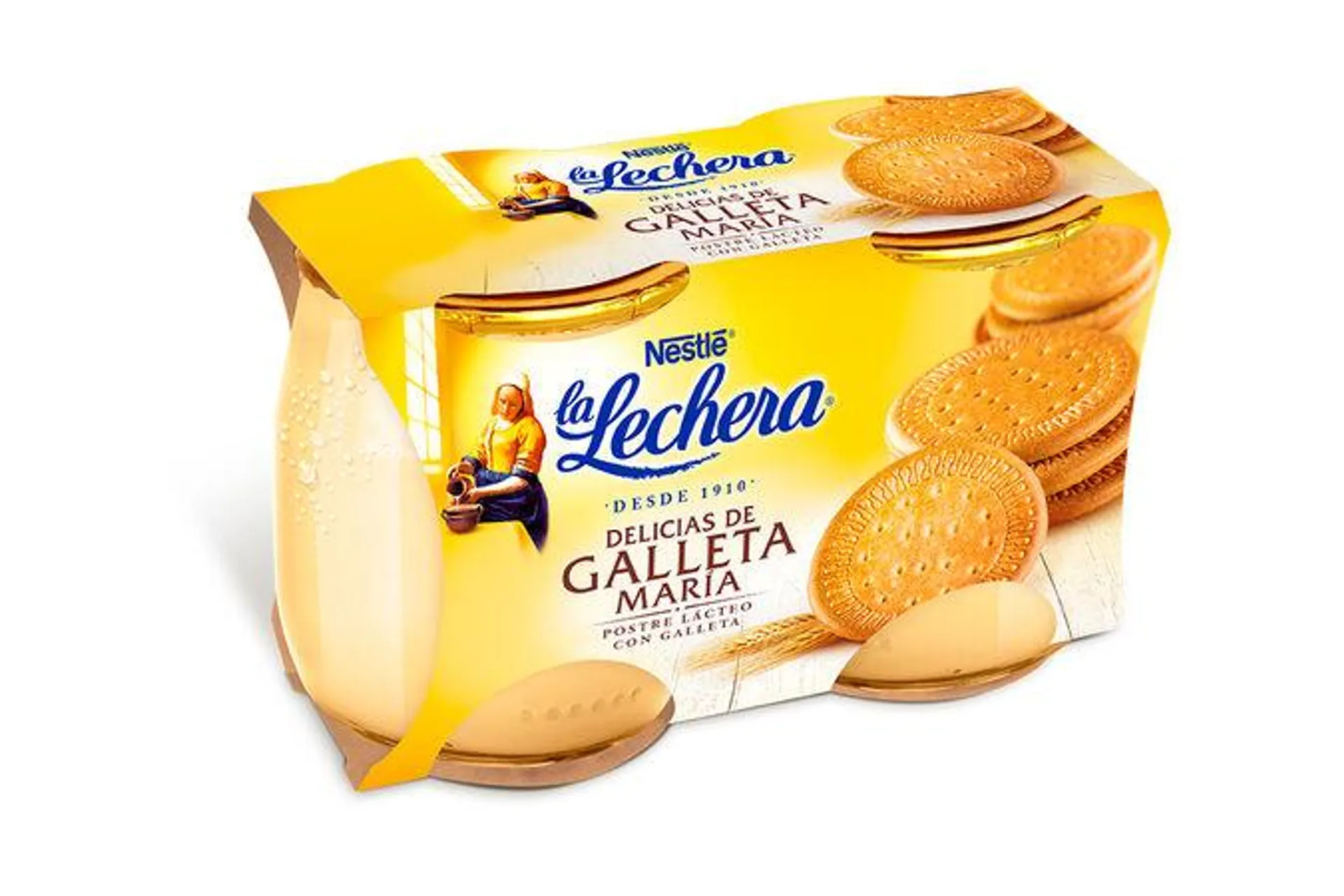 Postre La Lechera pack 2 galleta maría