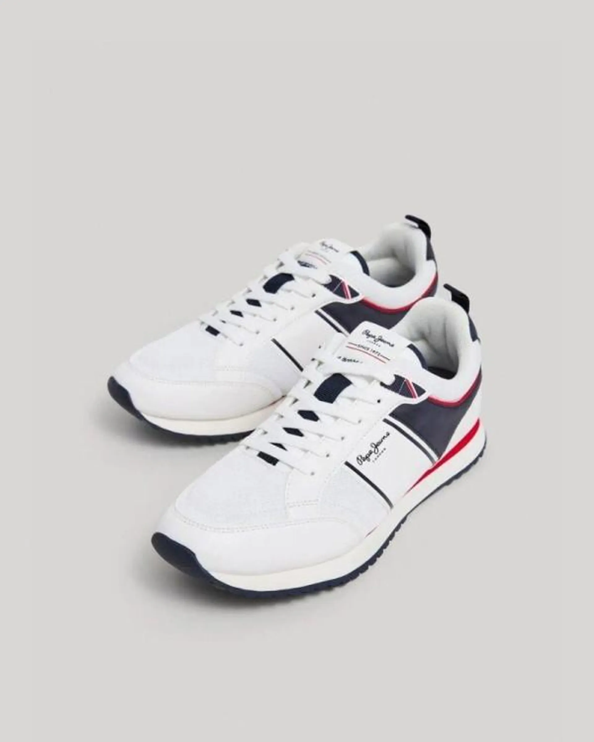 Zapatillas Bajas Hombre Blanco DUBLIN BRAND PMS40009