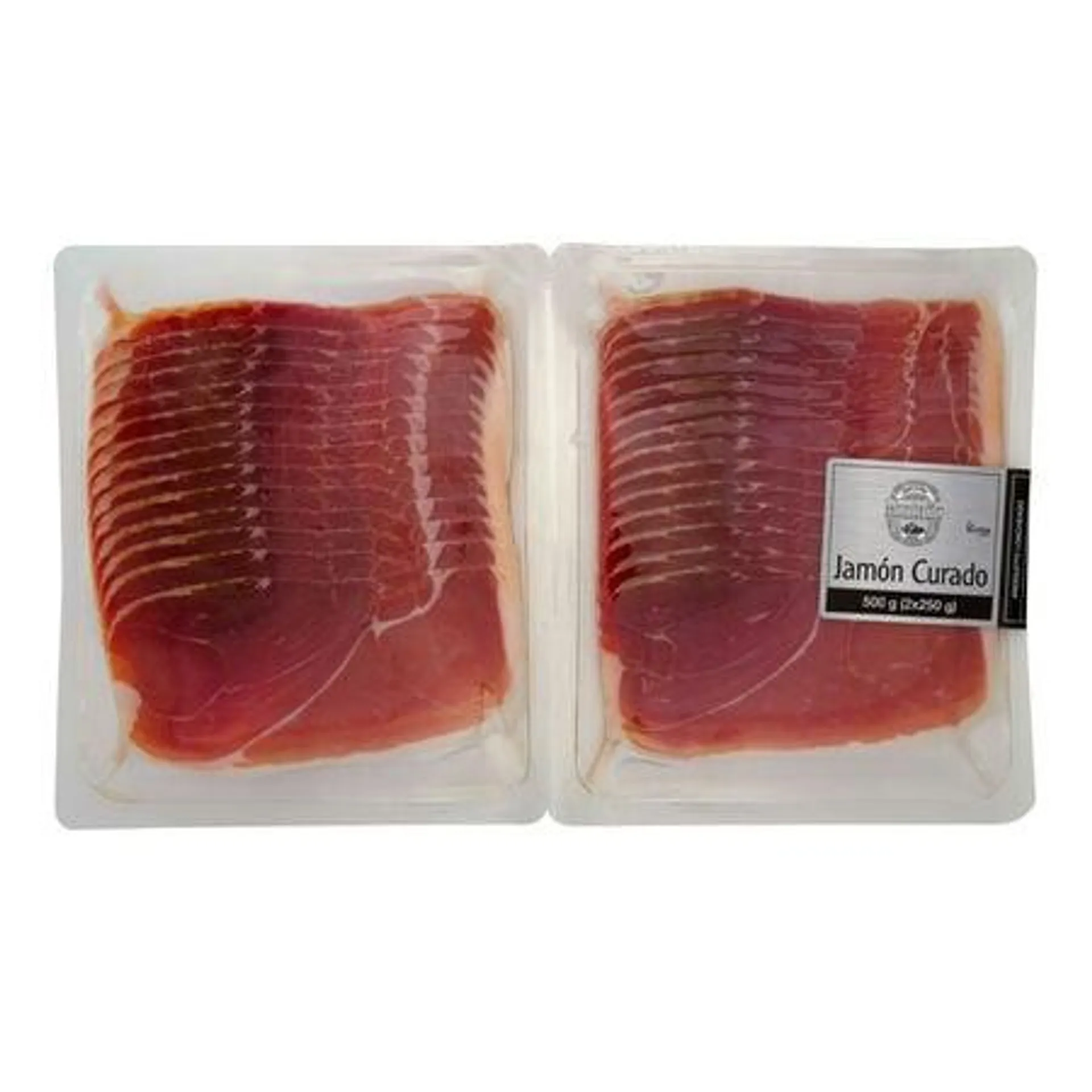 Jamón curado en lonchas Montaño pack 2 de 250g