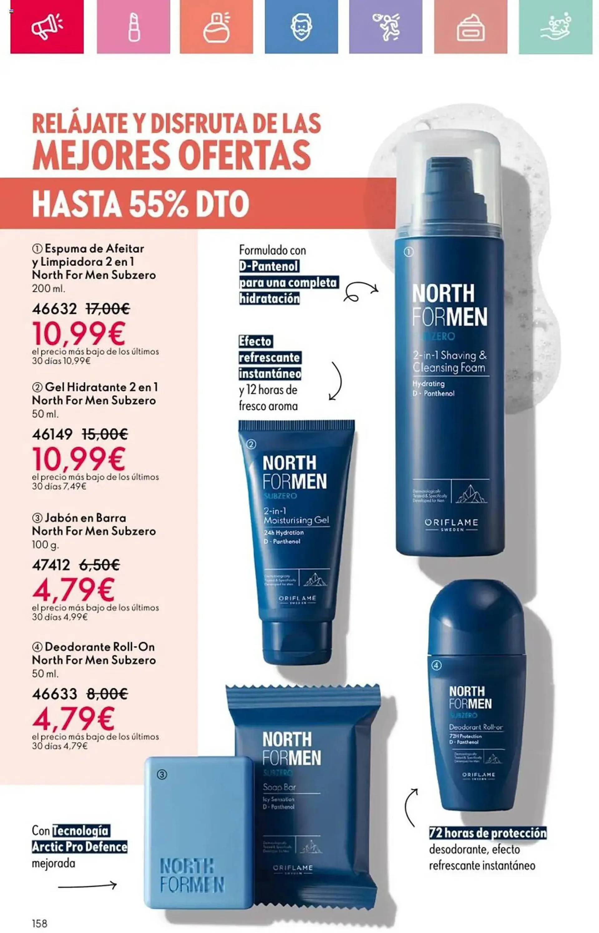 Catálogo de Folleto Oriflame 13 de julio al 2 de agosto 2025 - Página 158