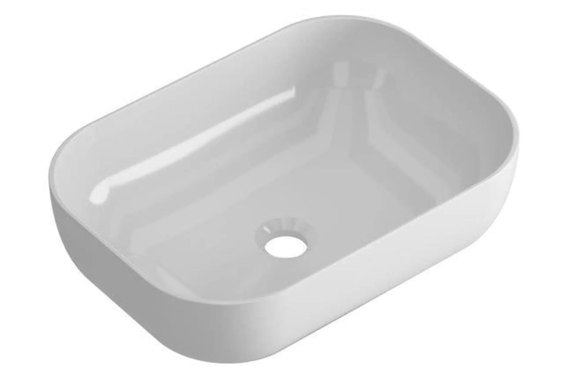 Lavabo Ovalo blanco 45x13.5x32.5 cm Ver detalles del producto