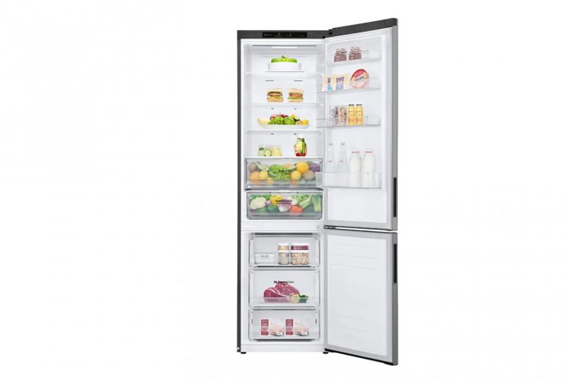 Outlet Frigorífico Combi LG, 203 cm,Inox antihuellas,B