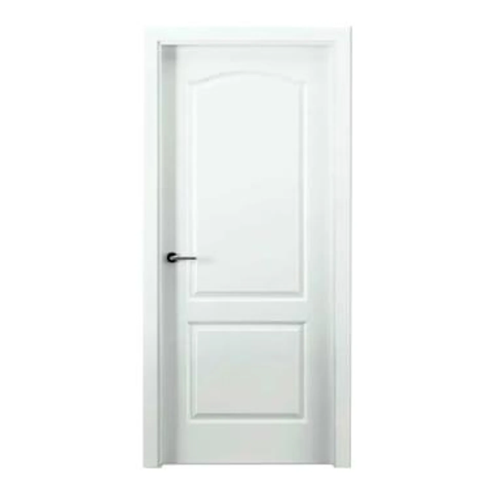 Puerta male provenzal lacada blanca derecha 203 x 72,5 cm