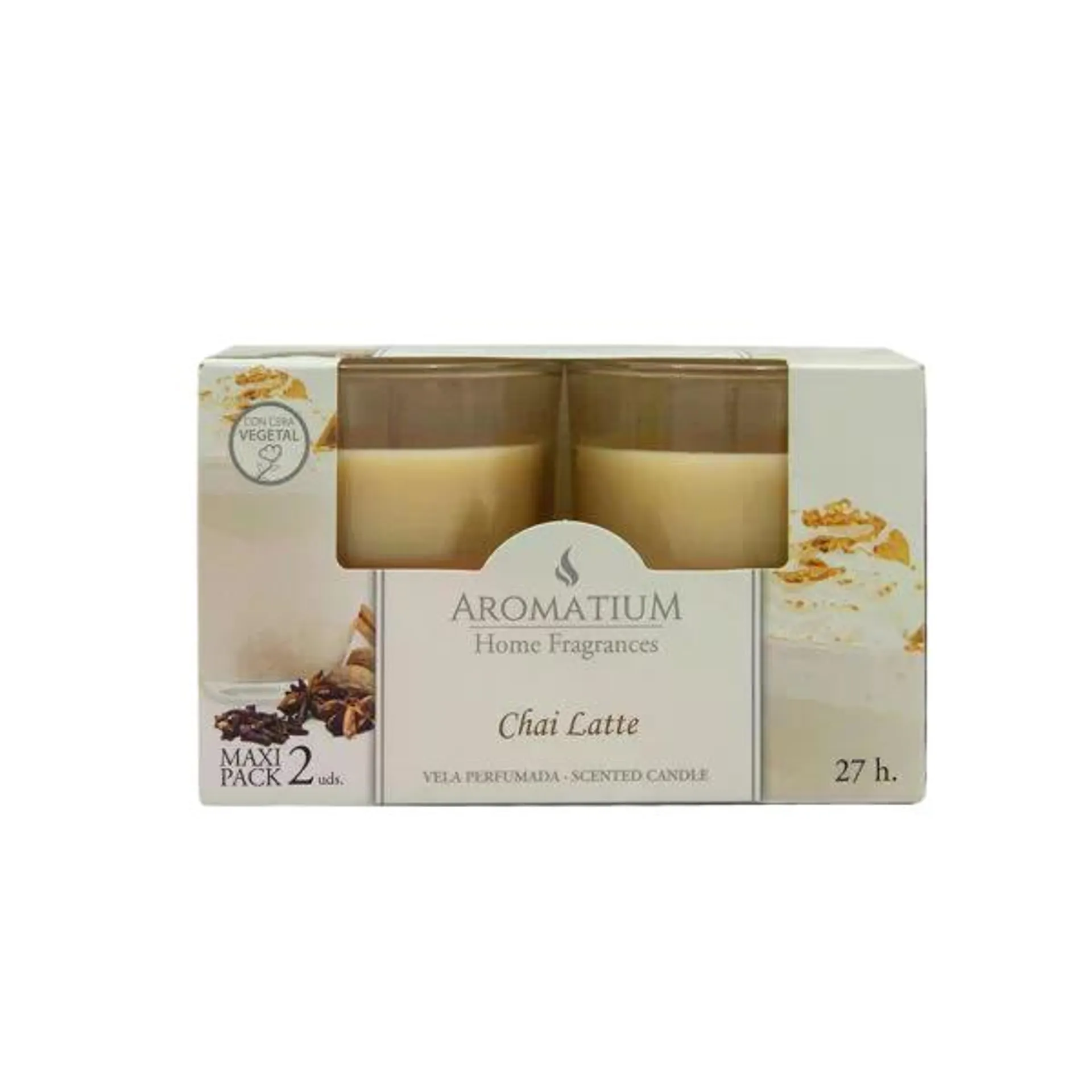 CAJA 2 VASOS MAXI CHAI LATTE