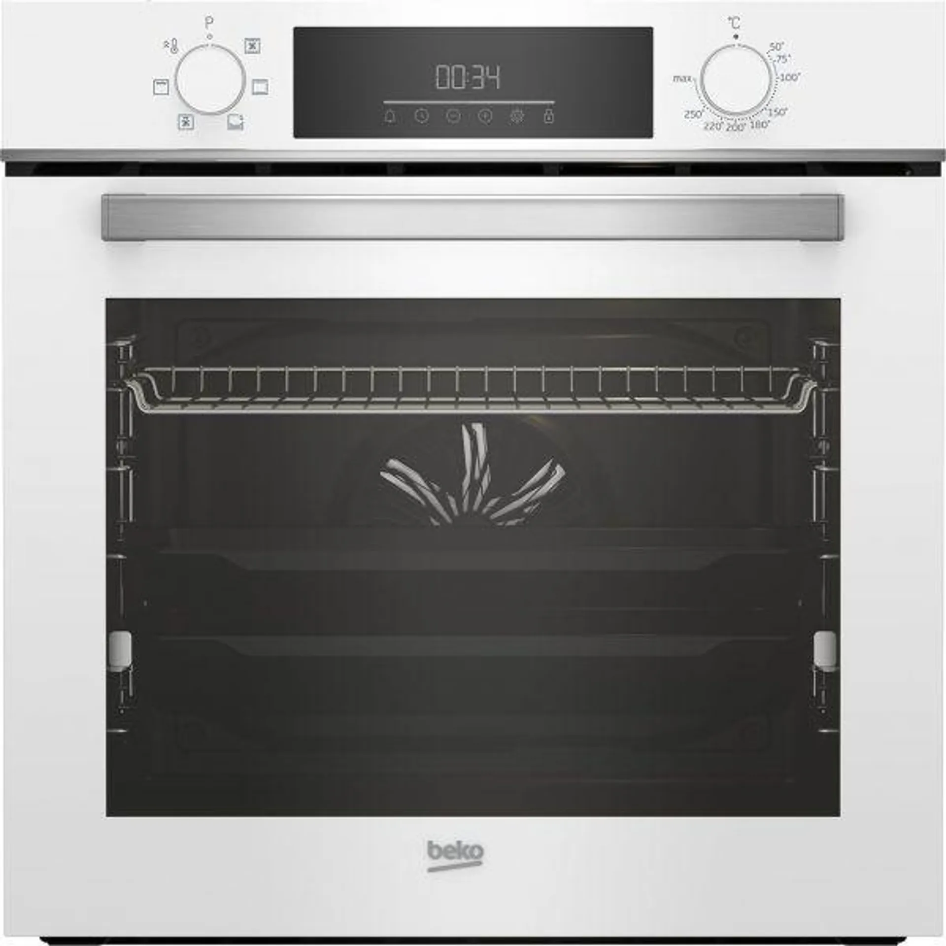 HORNO BEKO BLANCO BBIE18300W CRISTAL MULTIFUNCIÓN