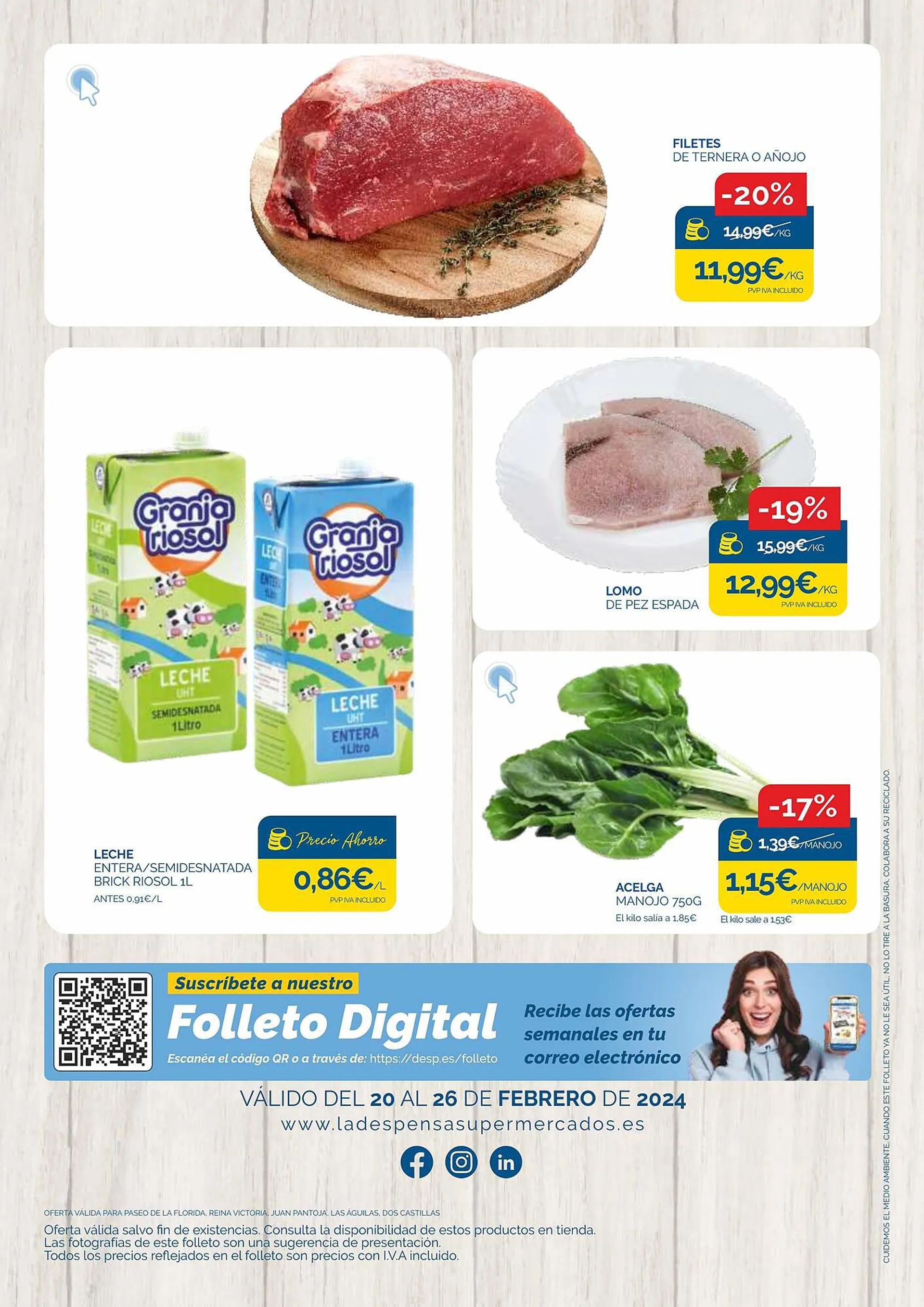 Catálogo de Folleto Supermercados La Despensa 20 de febrero al 26 de febrero 2024 - Página 4
