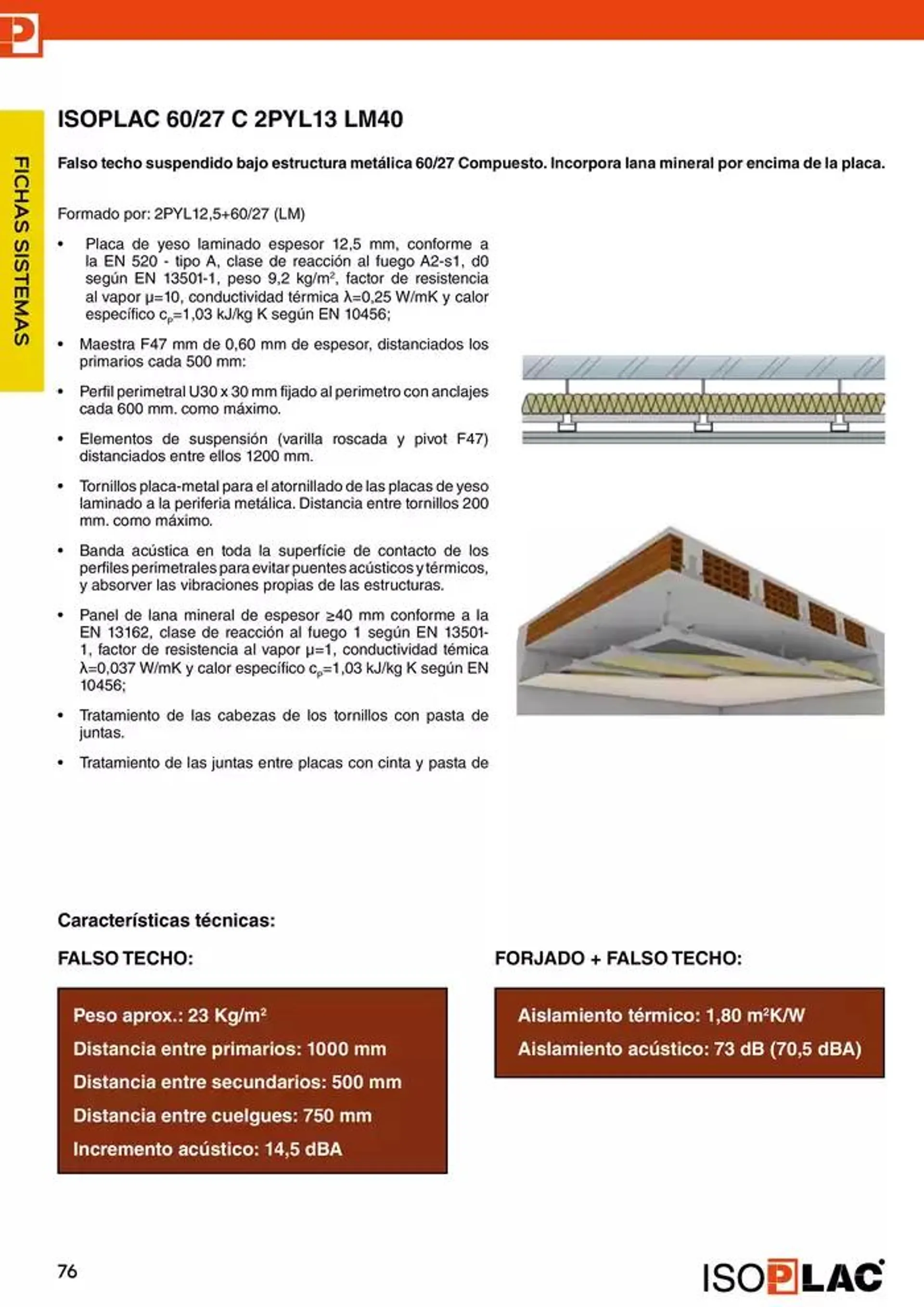 Catálogo de Manual Técnico Isoplac 15 de noviembre al 30 de noviembre 2024 - Página 76