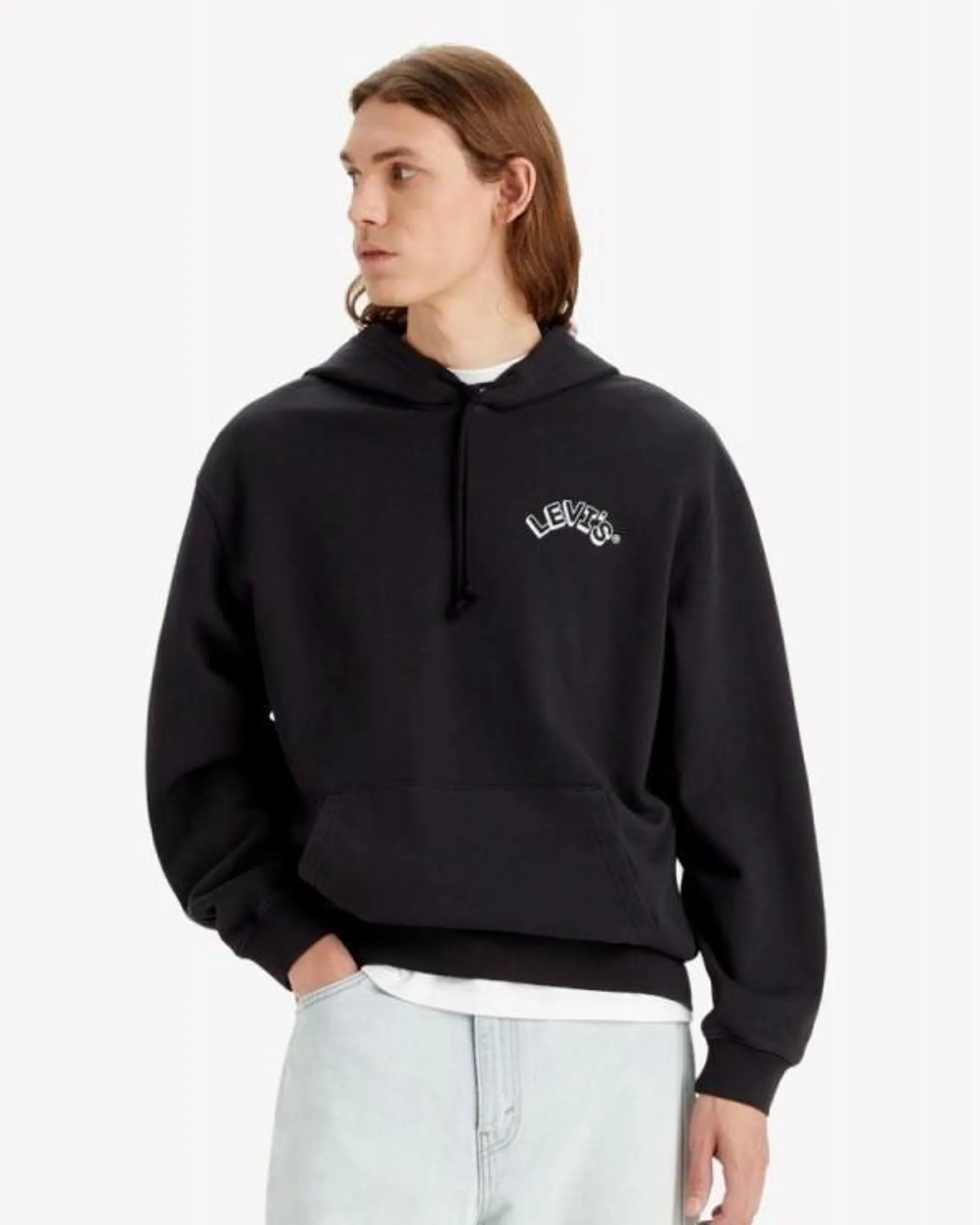 Sudaderas Manga larga Hombre Negro 38479 0309 RELAXED GRAPHIC