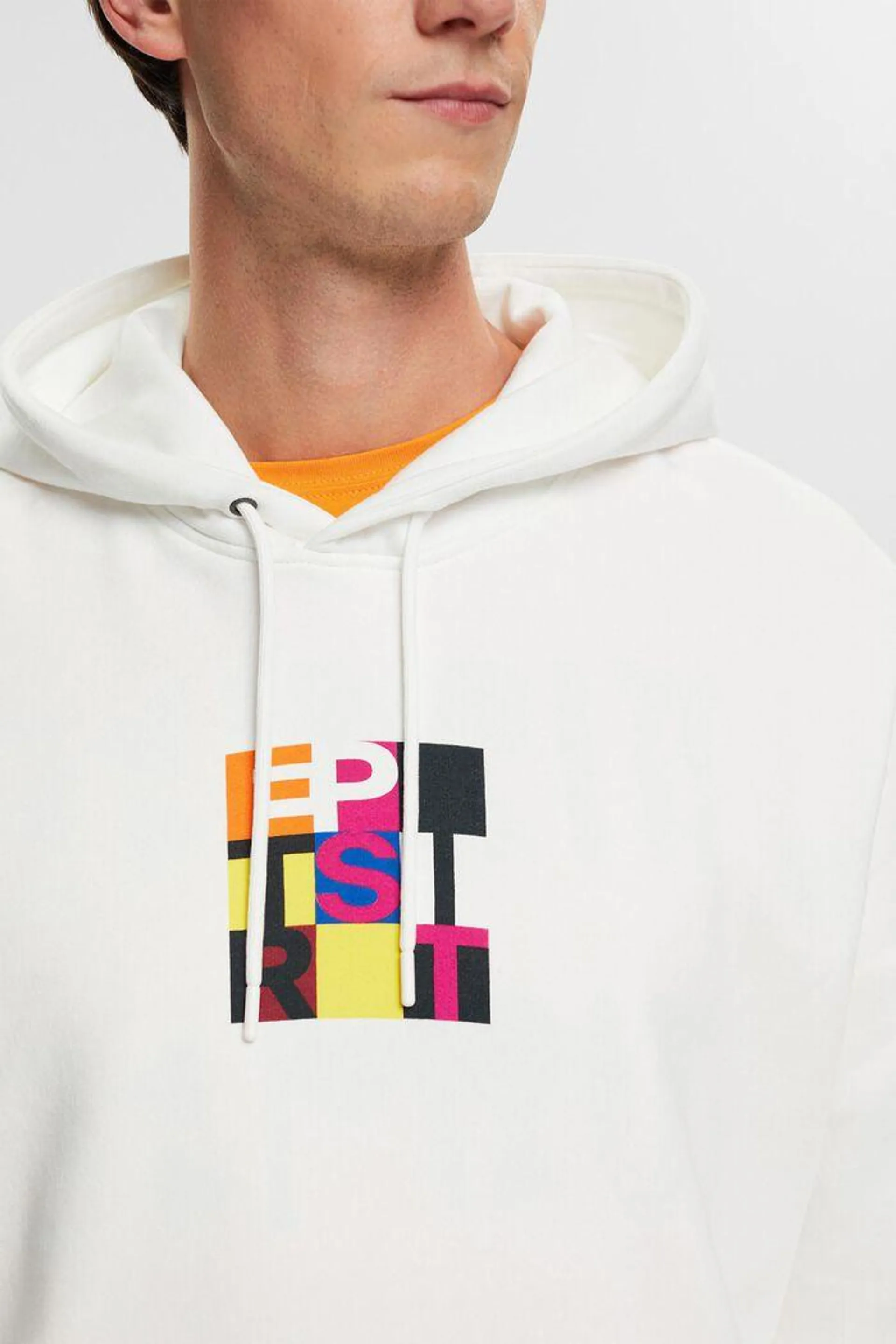 Sudadera con capucha y logotipo estampado