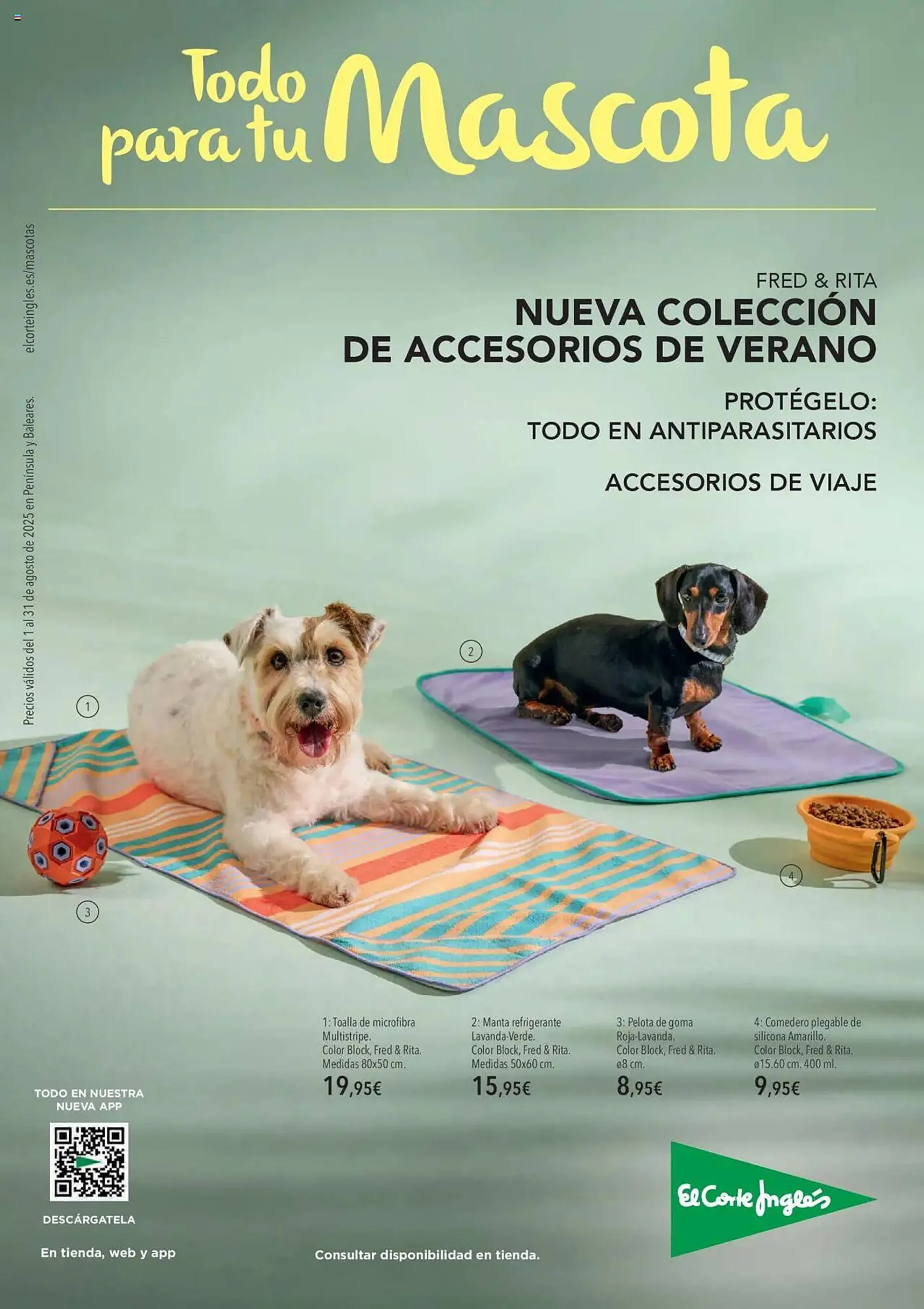 Catálogo de Folleto El Corte Inglés 1 de agosto al 31 de agosto 2025 - Página 1