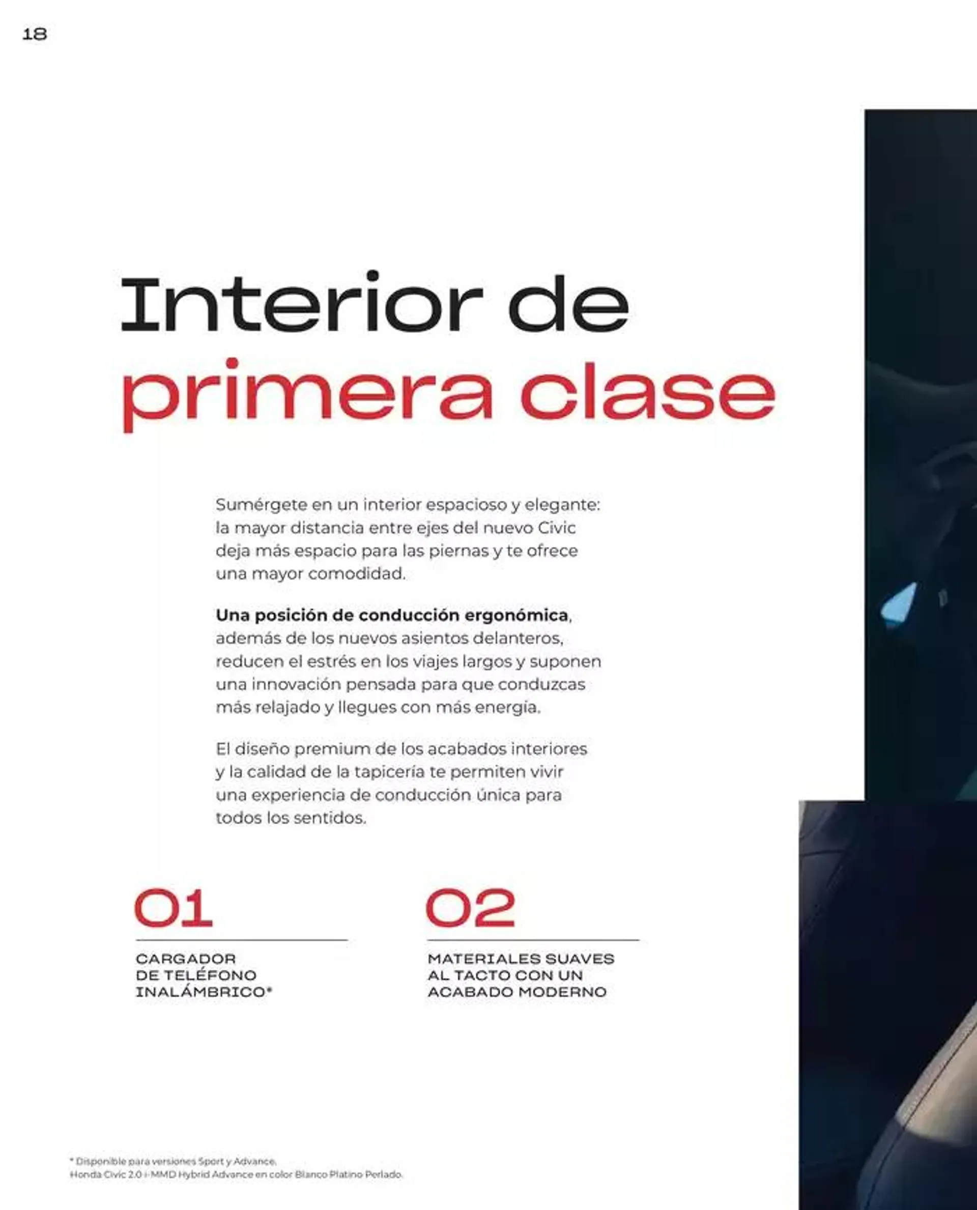 Catálogo de Honda Civic-Hybrid 30 de agosto al 30 de junio 2025 - Página 18
