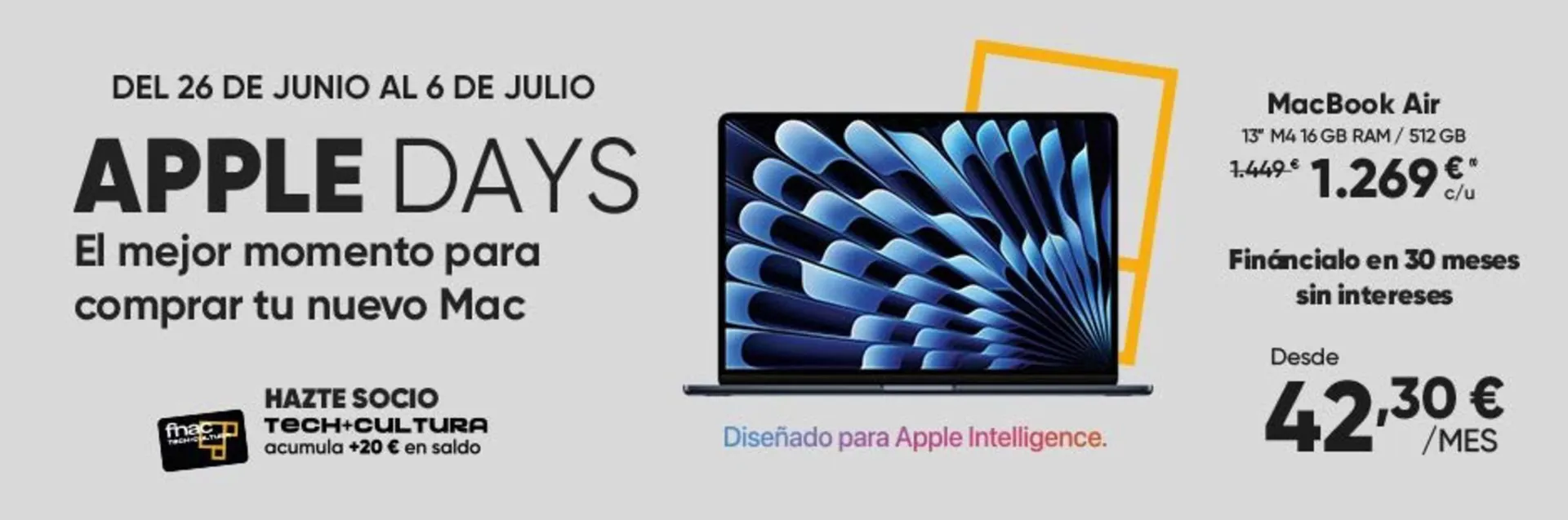 Catálogo de Folleto Fnac 27 de junio al 6 de julio 2025 - Página 1