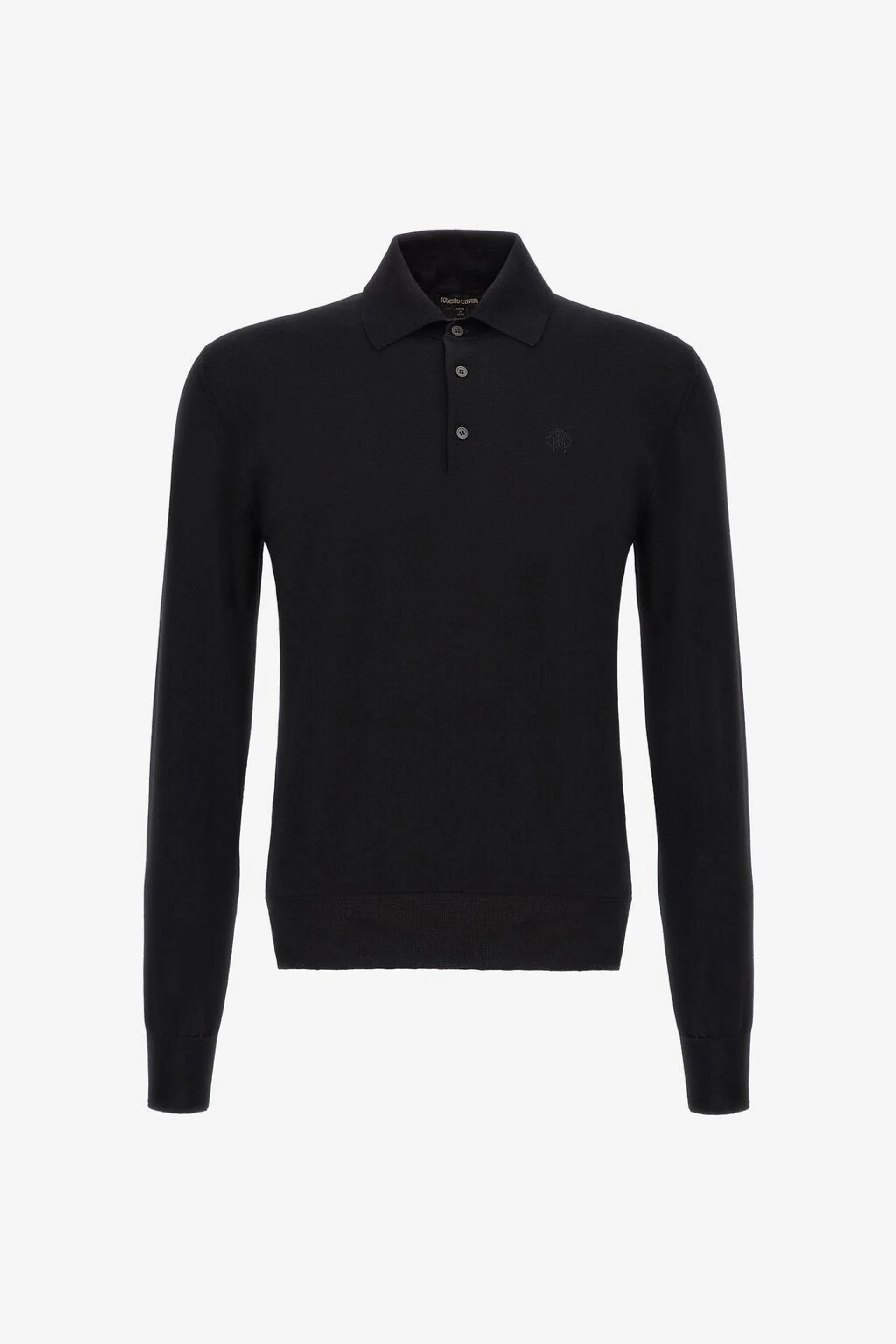 Long-sleeve polo shirt