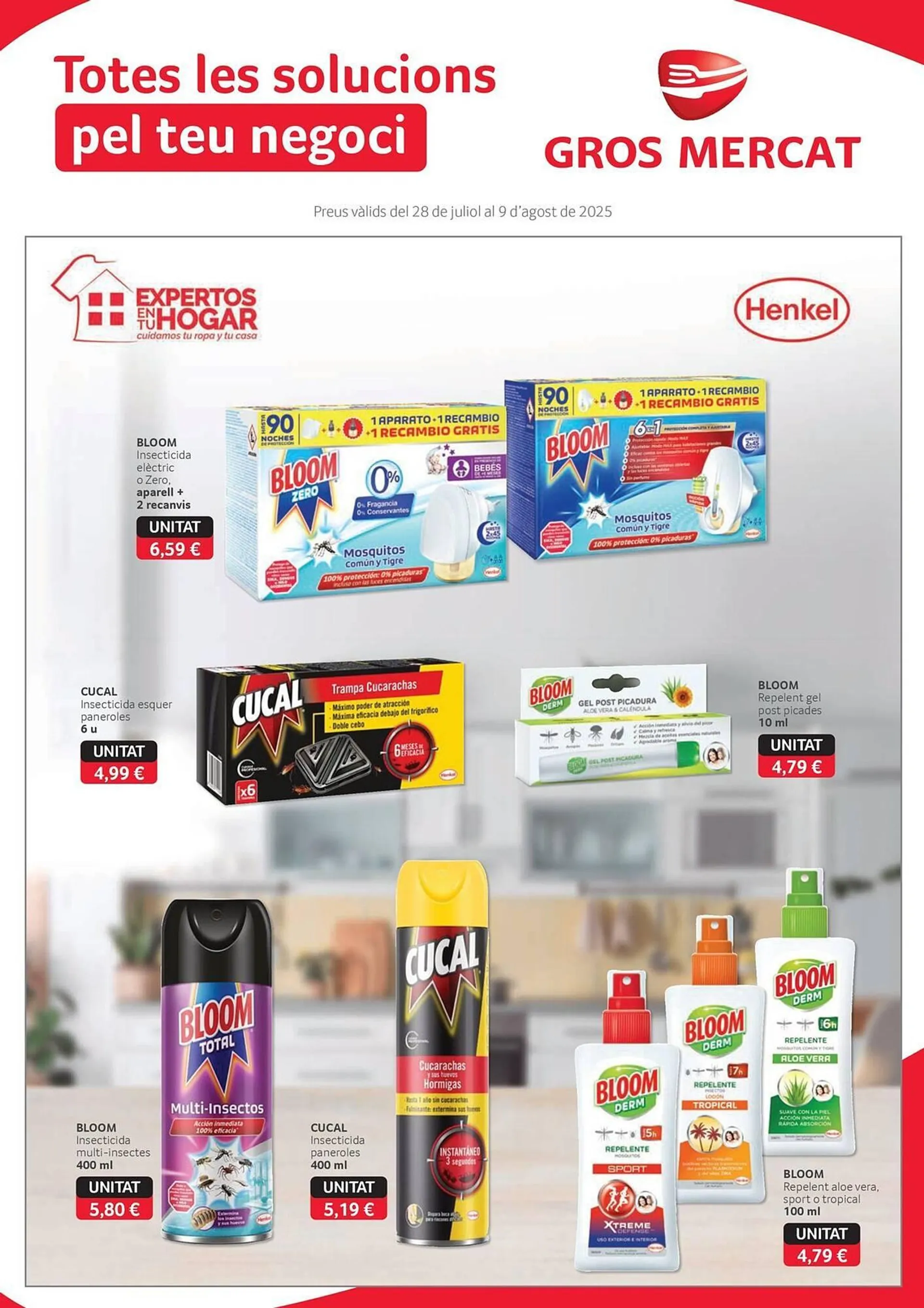 Catálogo de Folleto GM Cash & Carry 28 de julio al 9 de agosto 2025 - Página 1