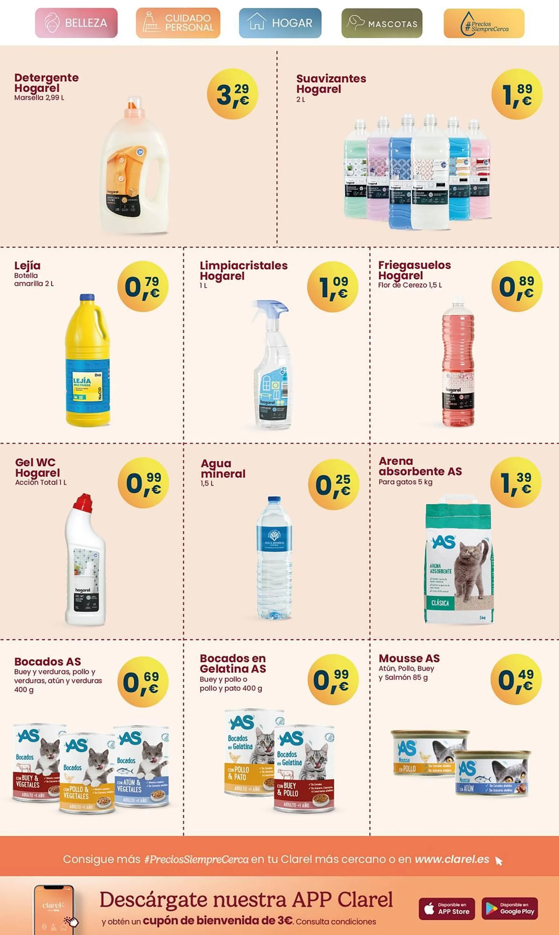 Catálogo de Folleto Clarel 2 de julio al 22 de julio 2025 - Página 14