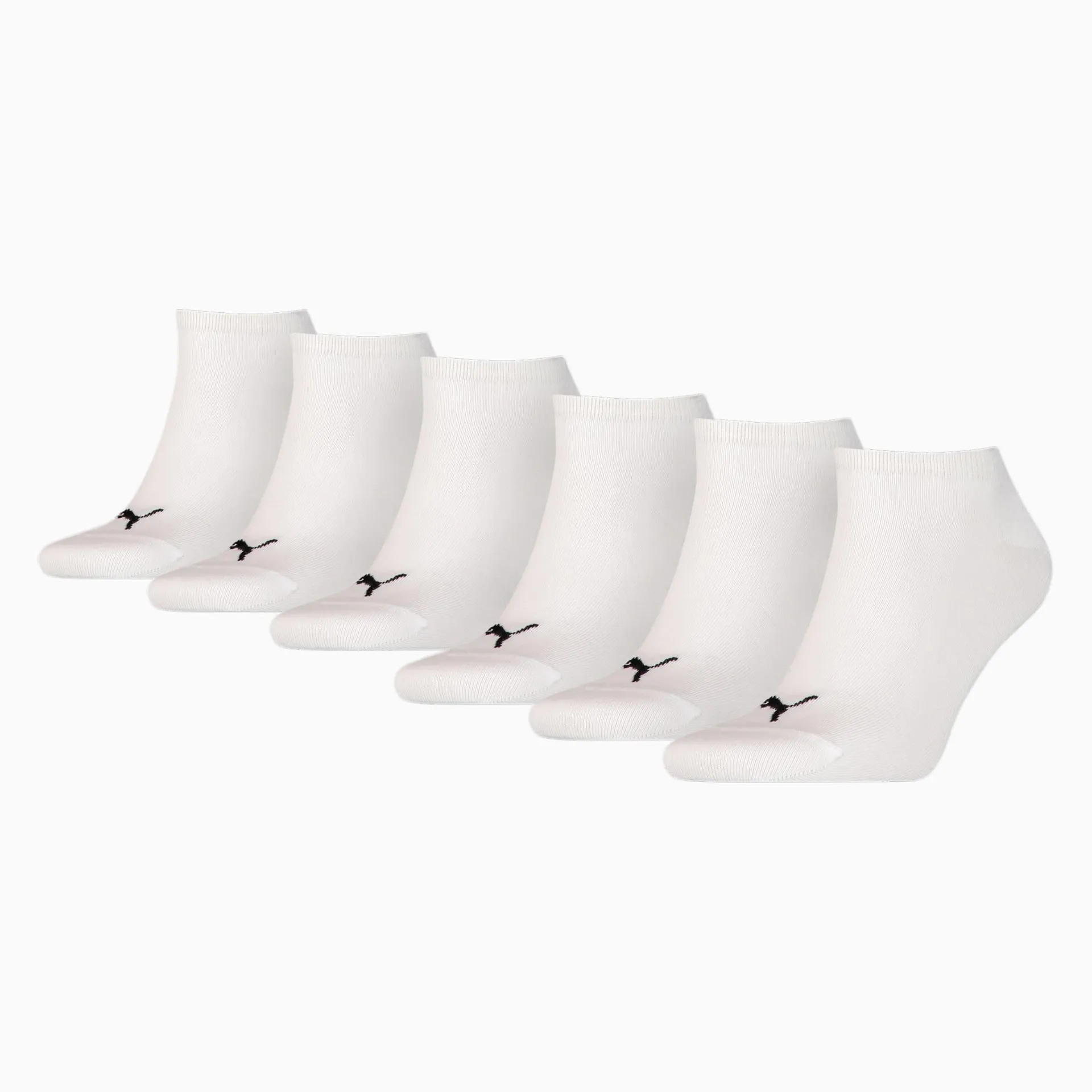 PUMA Unisex Sneaker Socks 6 pack