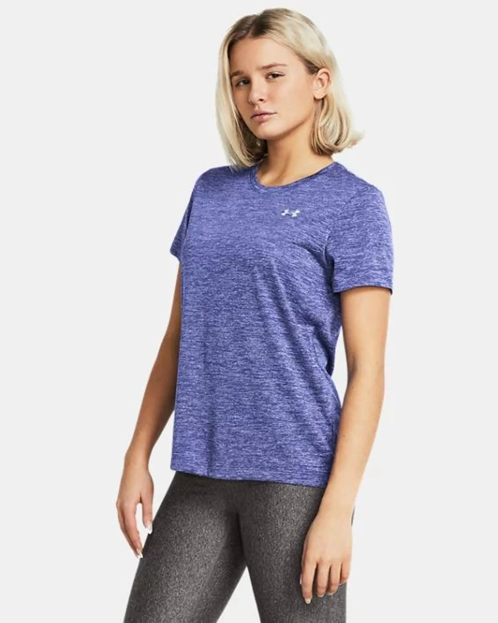 Camiseta de manga corta UA Tech™ Twist para mujer